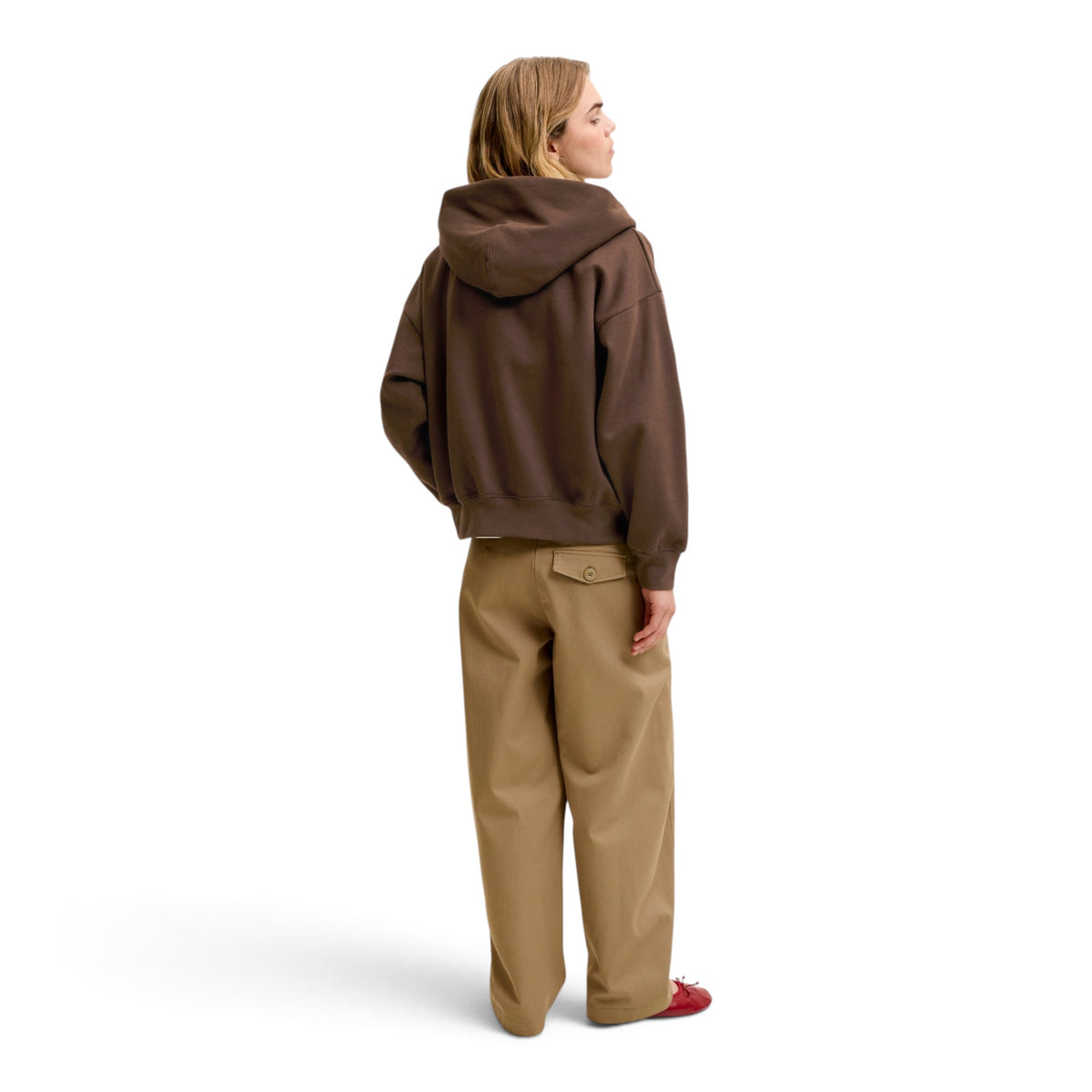 SOPHIA BOXY ZIP HOOD