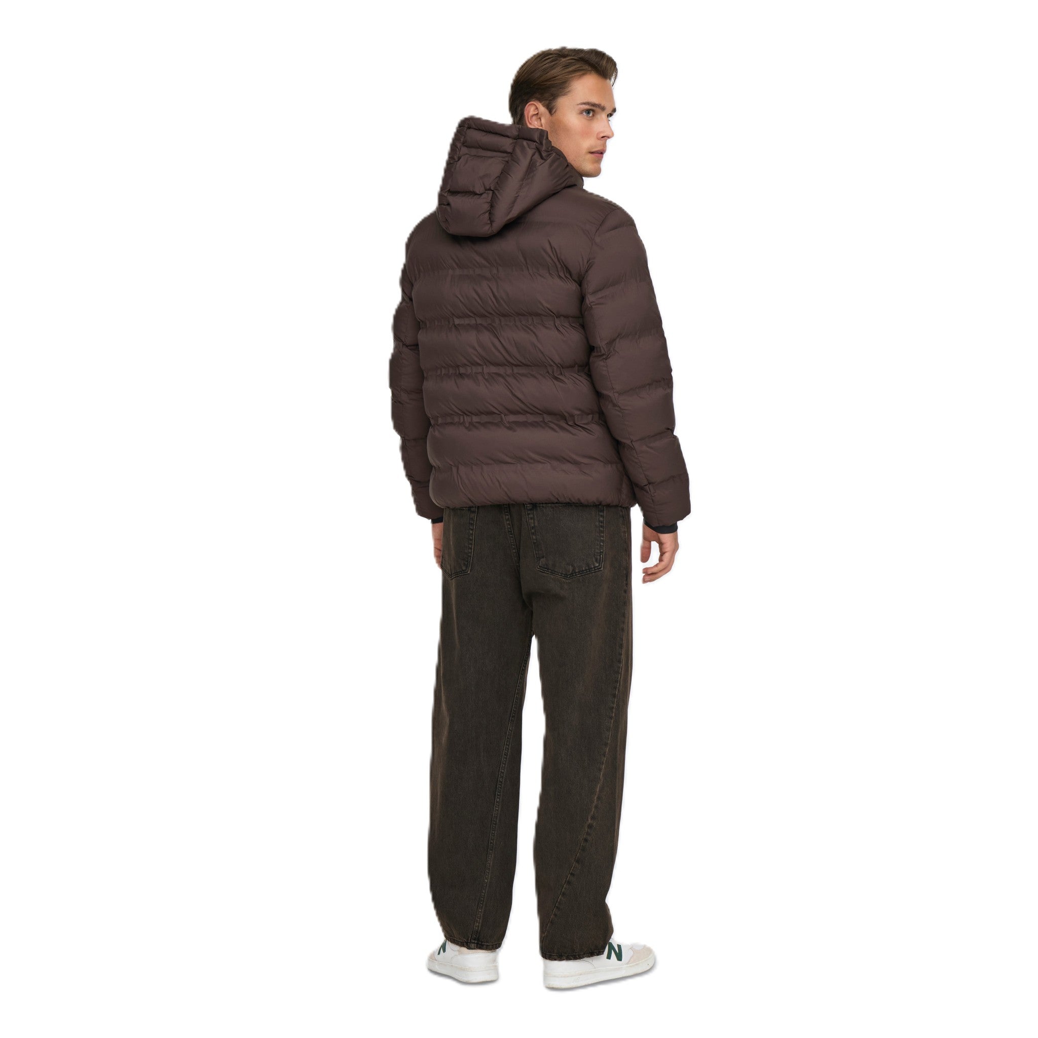 ONSUNION HOOD PUFFER JACKET
