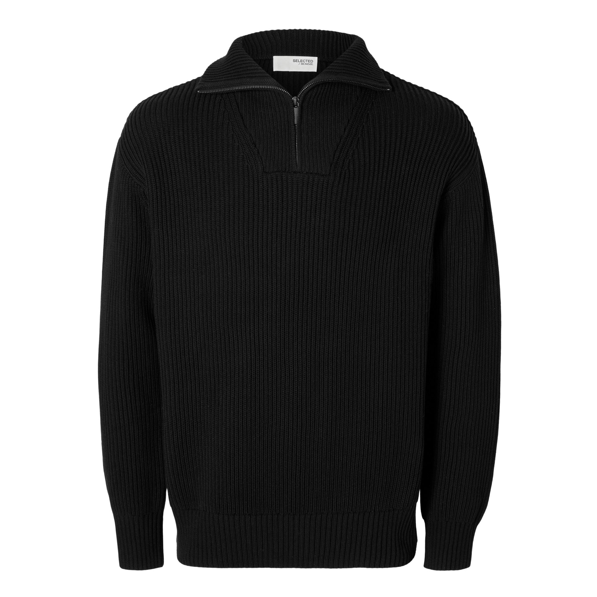 SLHDRY KNIT RELAXED HALF ZIP