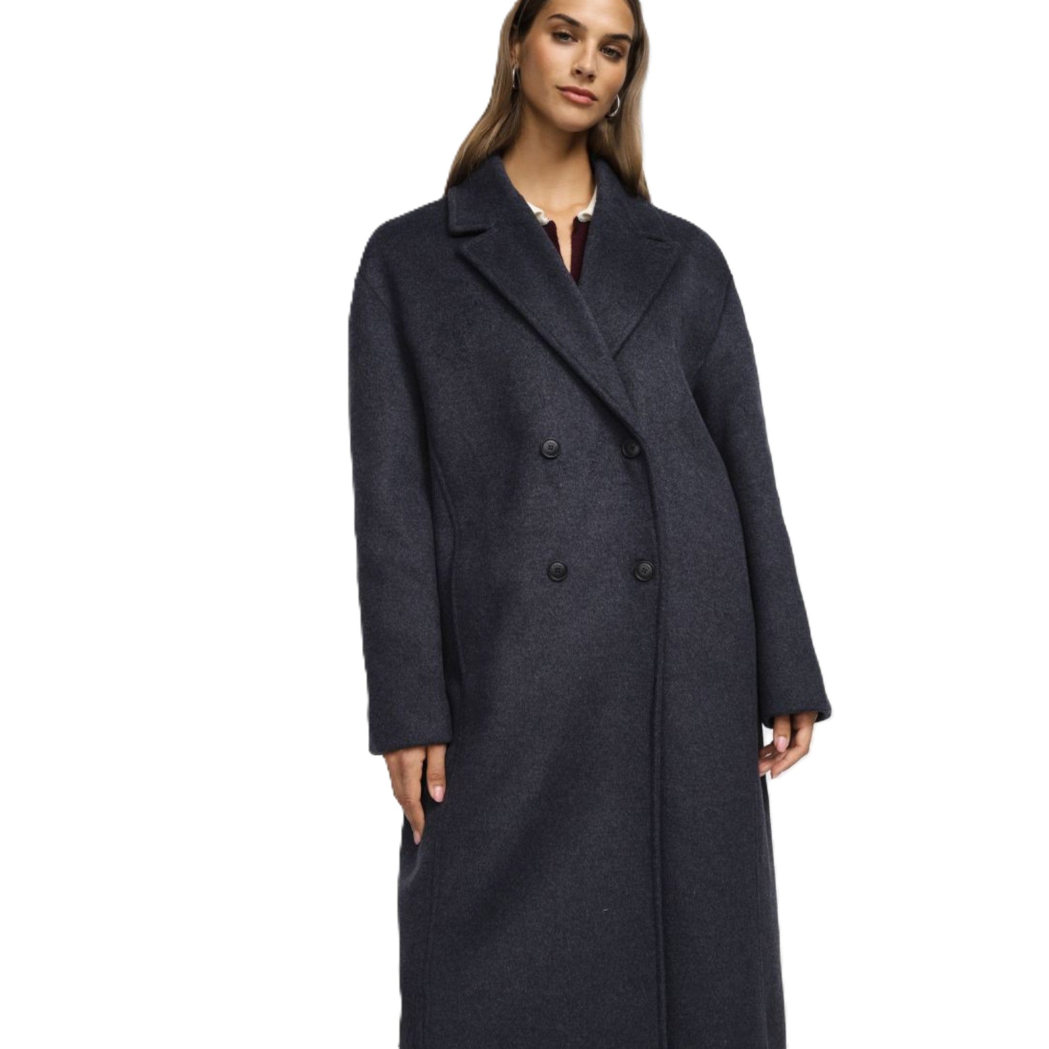 CAPPOTTO LUNGO A DOPPIO PETTO