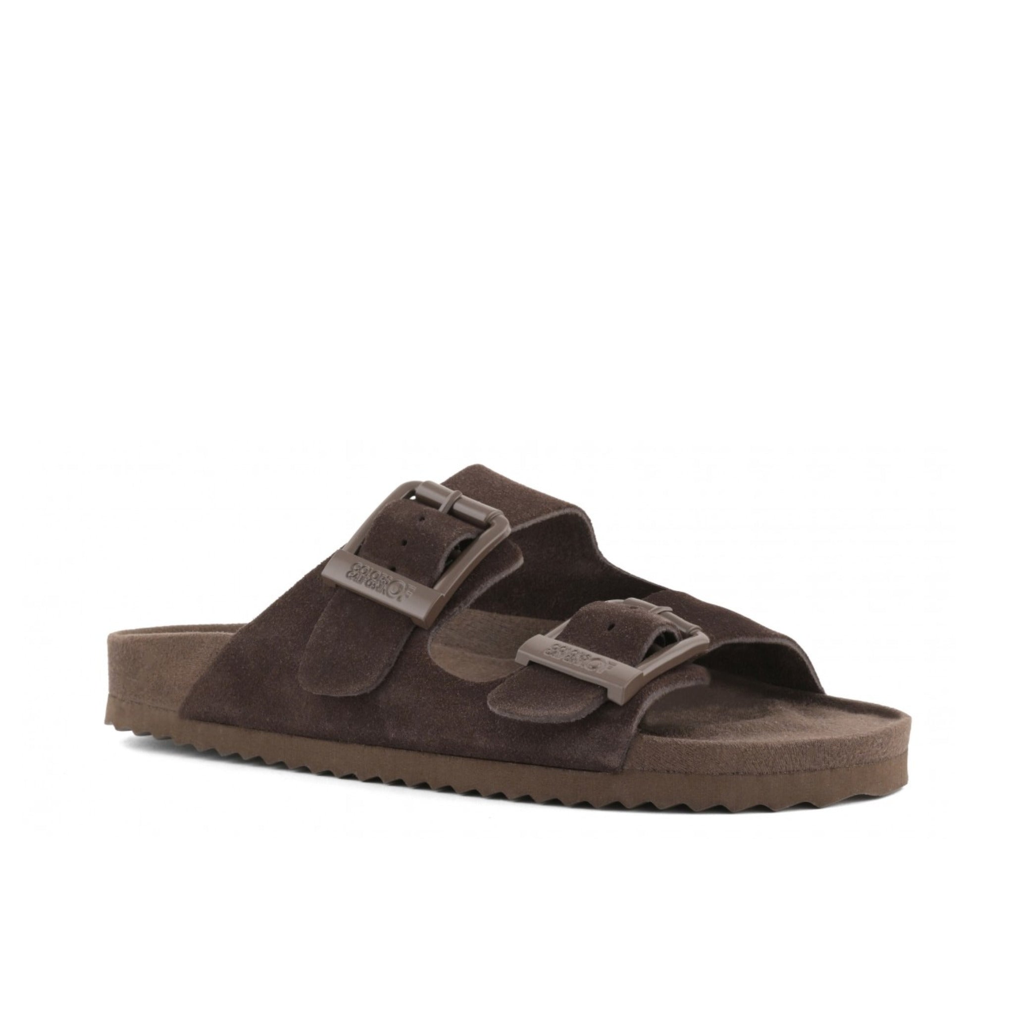 SANDALO IN PELLE SCAMOSCIATA