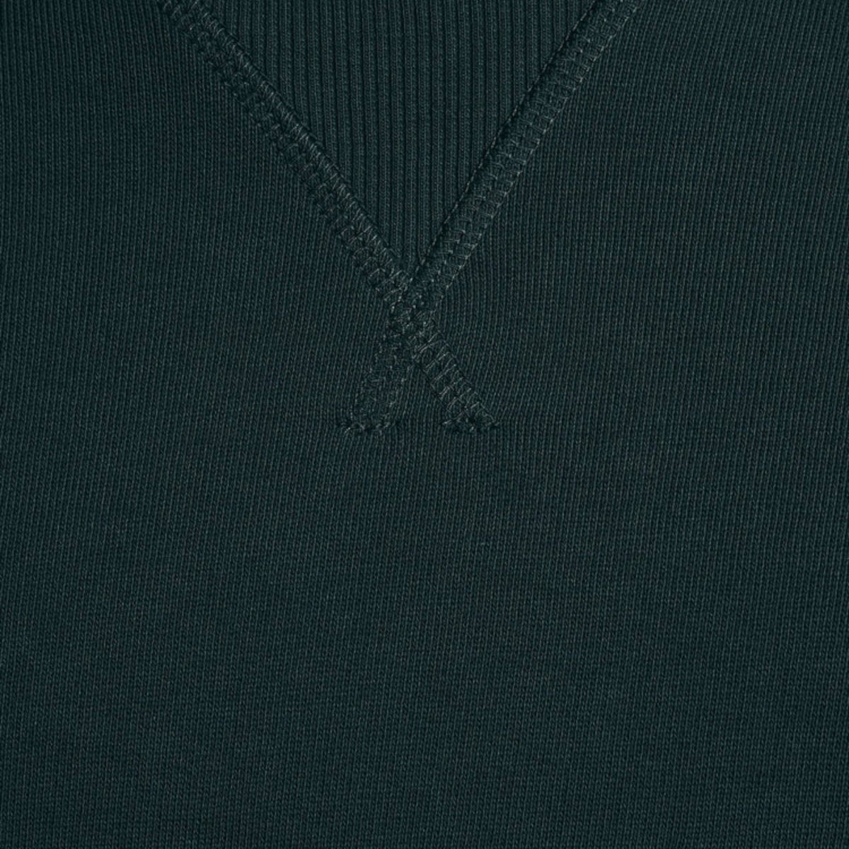 FELPA IN COTONE CON SCOLLO ROTONDO