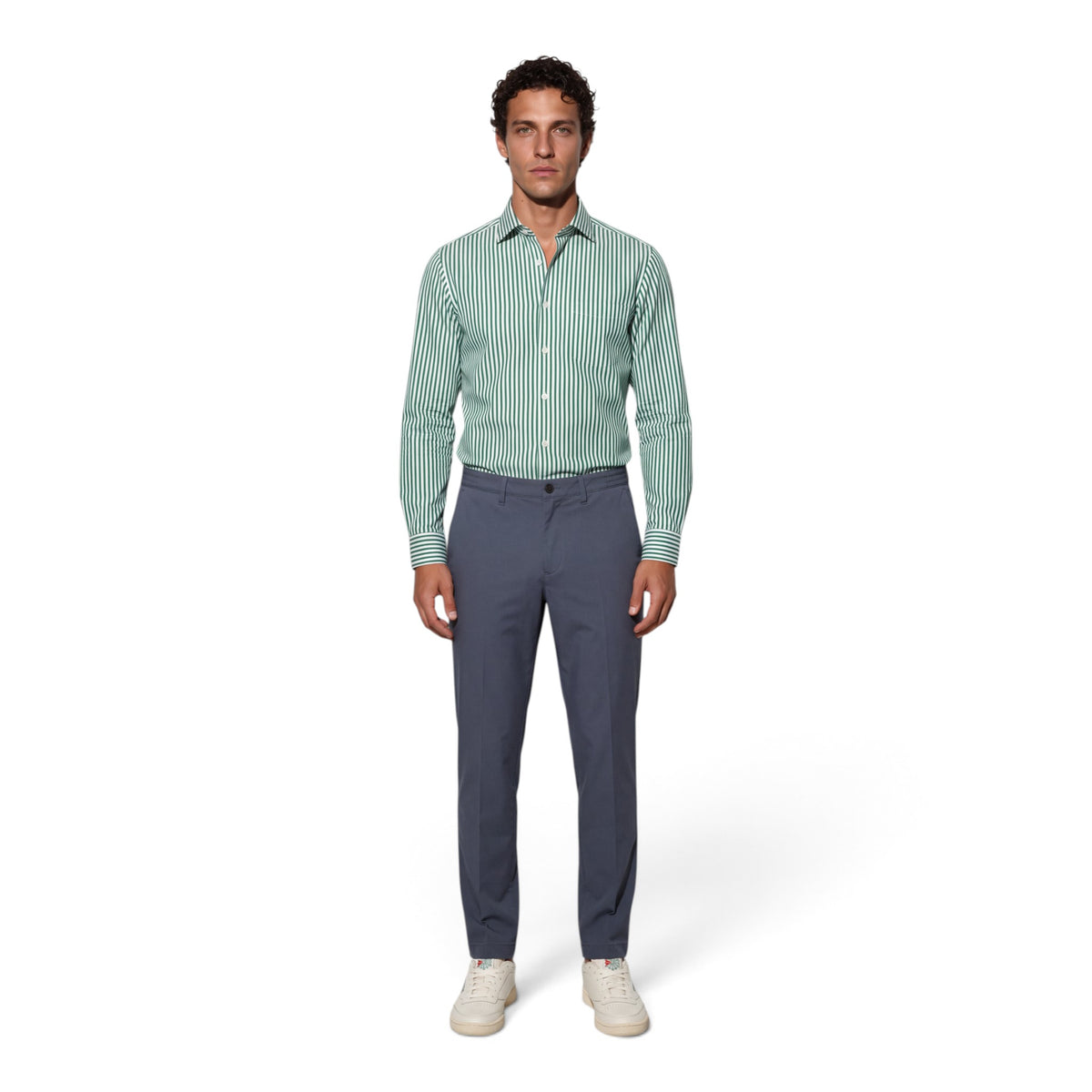 CAMICIA SLIM A RIGHE