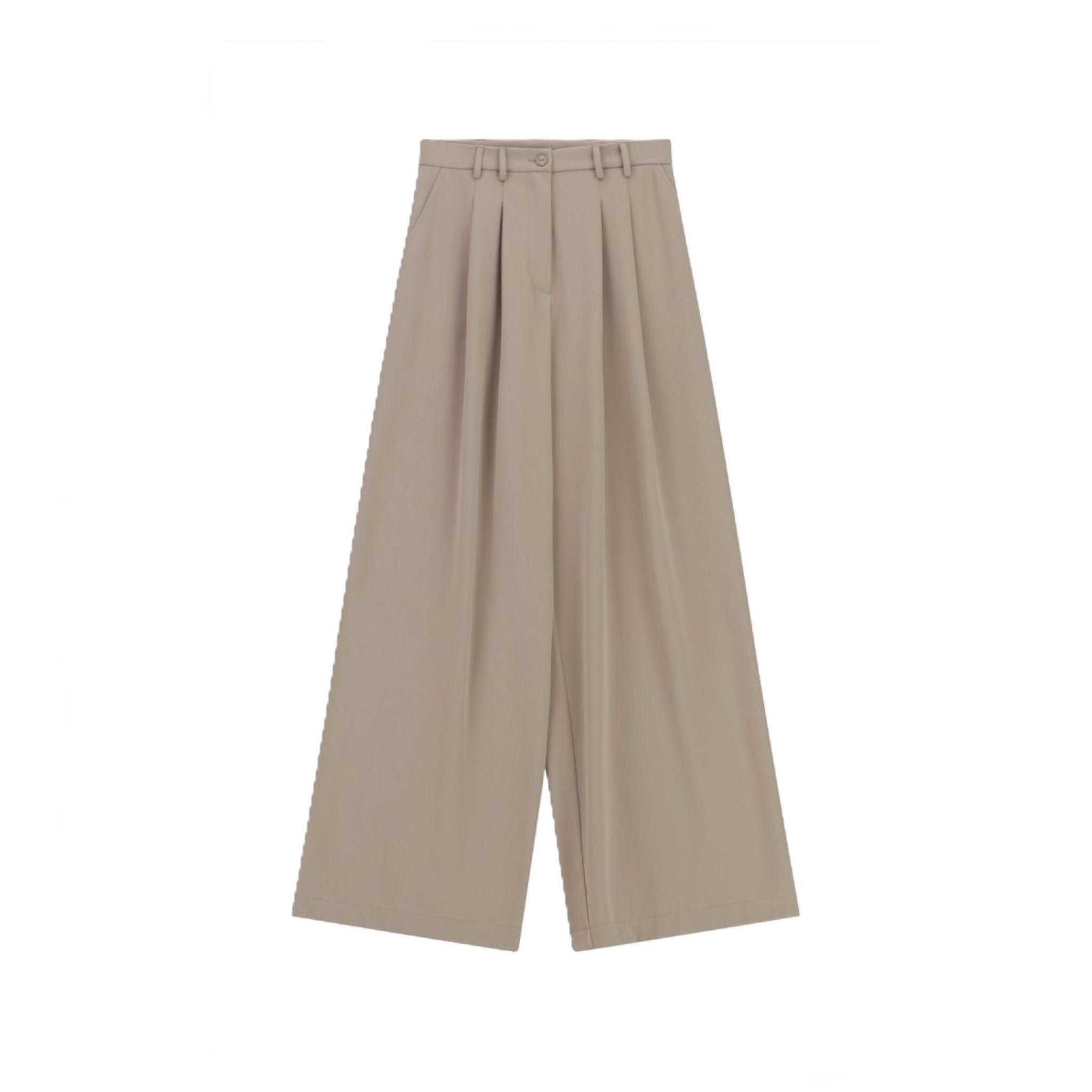 PANTALONI A GAMBA LARGA