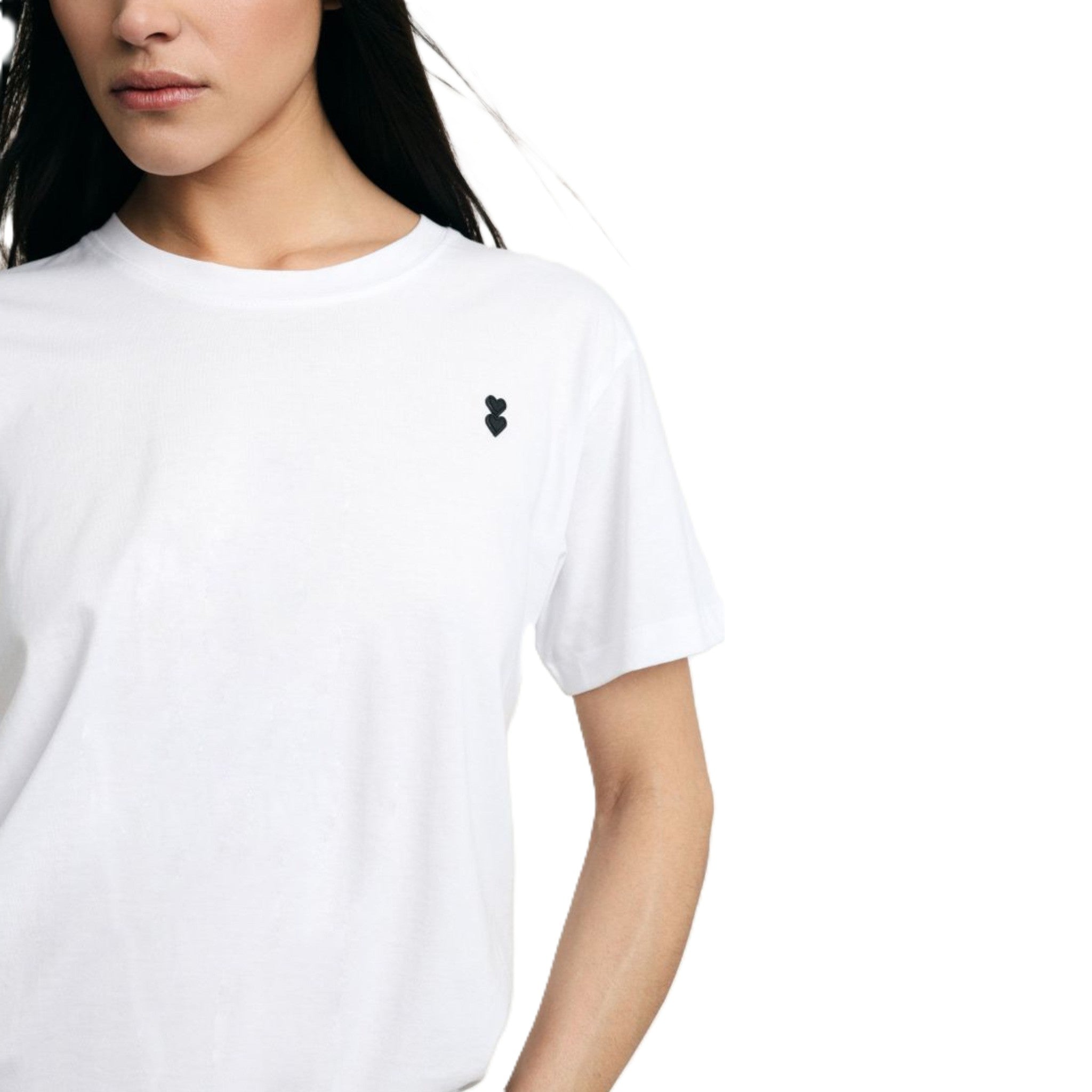 T-SHIRT REGULAR FIT CON LOGO RICAMATO