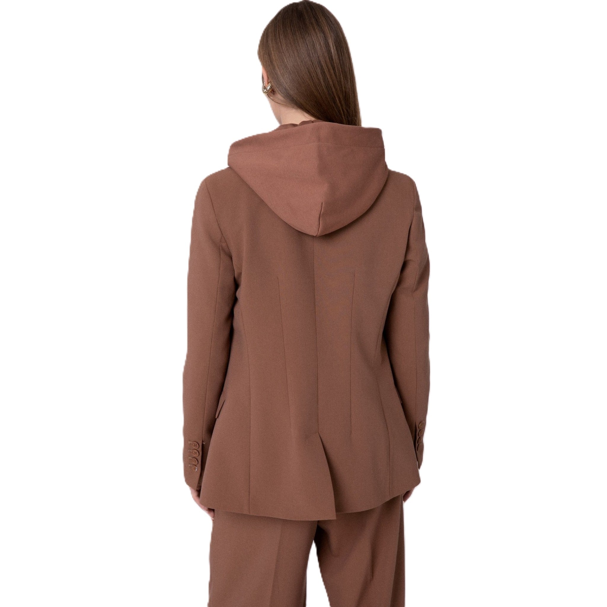 GIACCA DOPPIOPETTO CON SPALLINE