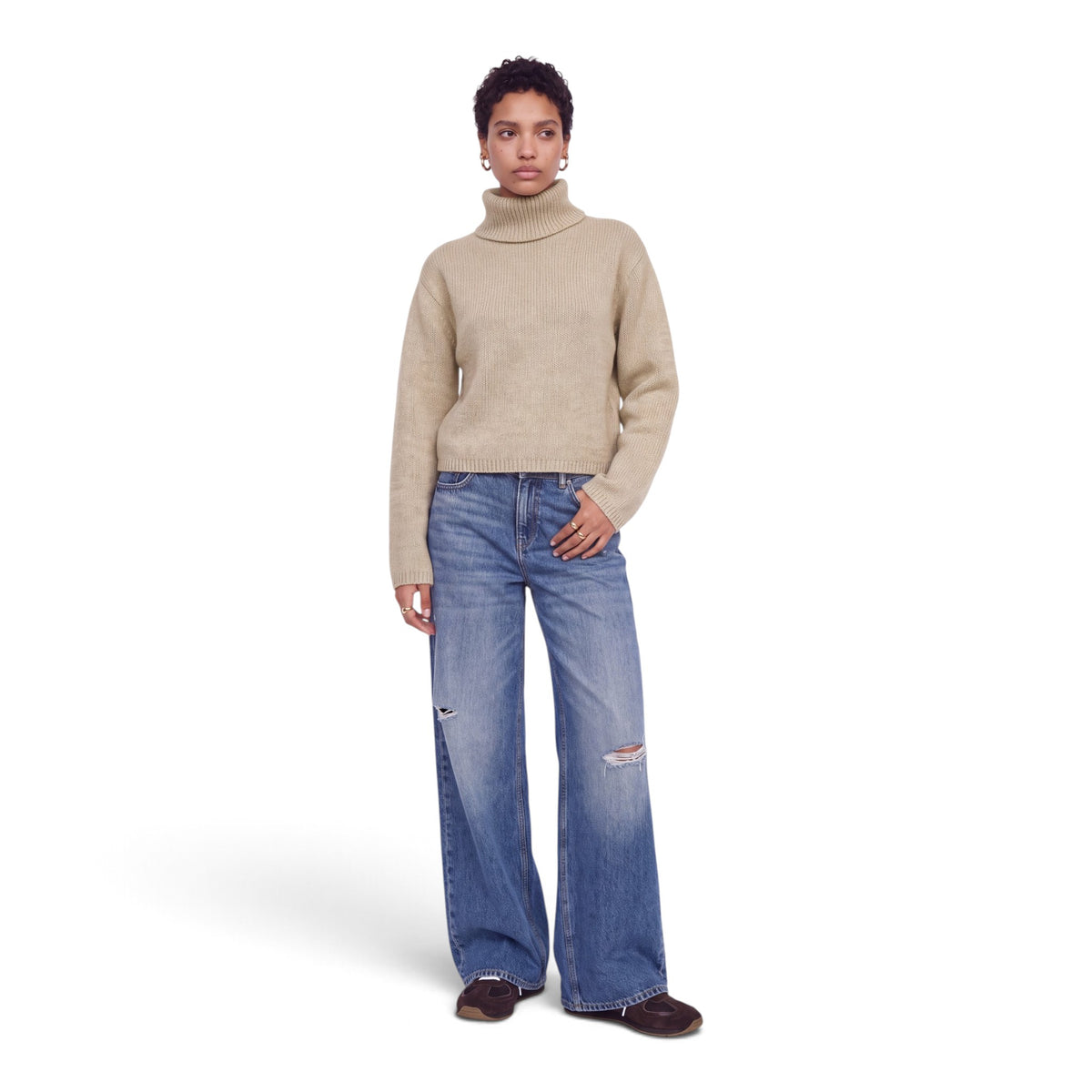 ROSANNA ROLL NECK KNIT