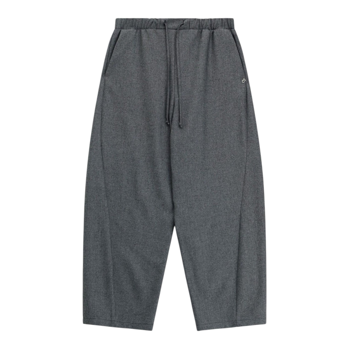 Pantaloni palazzo vita alta con coulisse