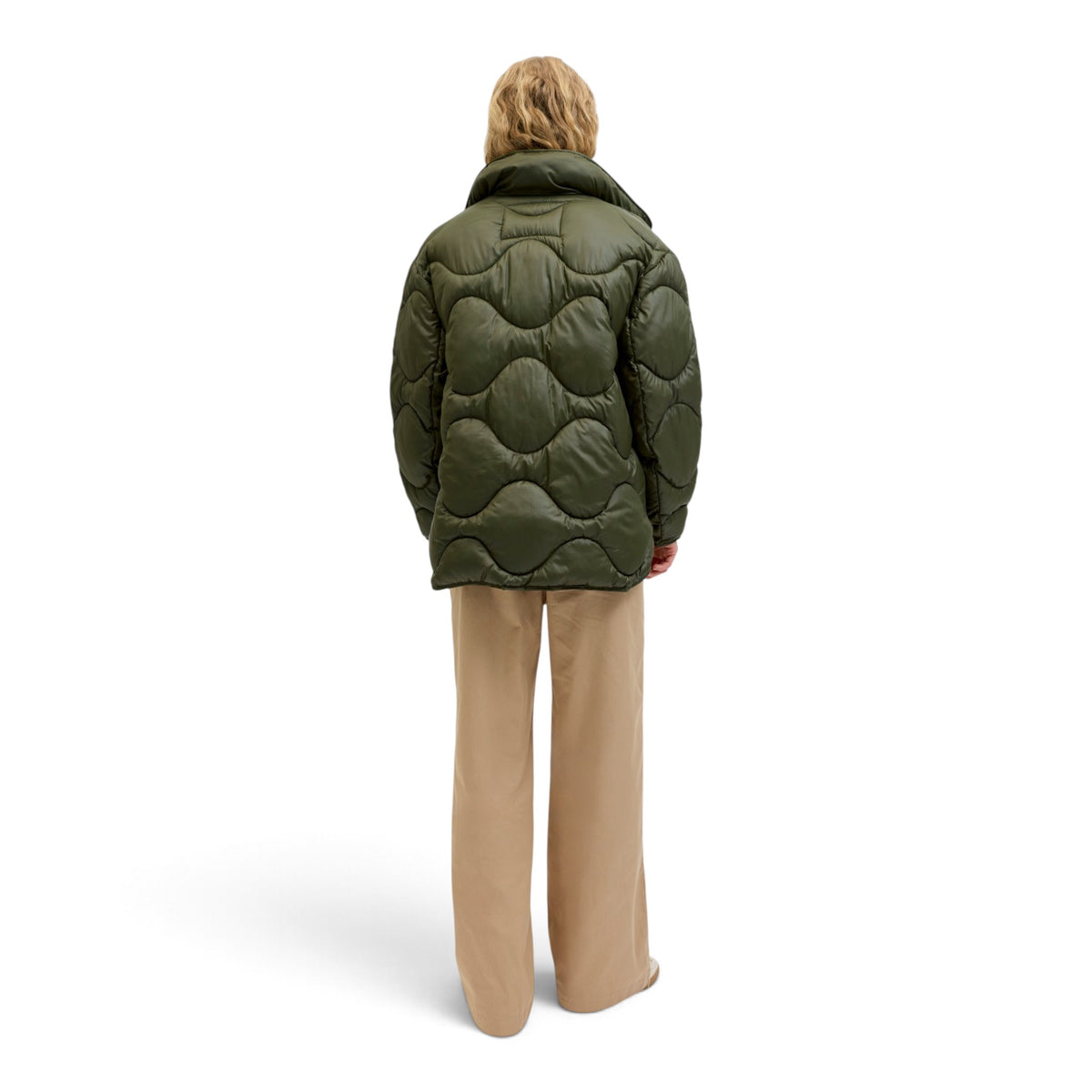 STELLA SHINY QUILTED JACKET