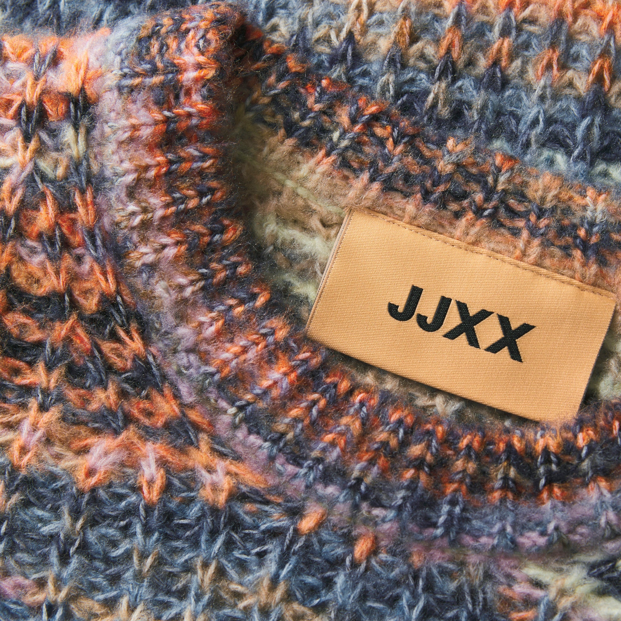 JXSIMONE SPACE DYE CREW NECK KNIT