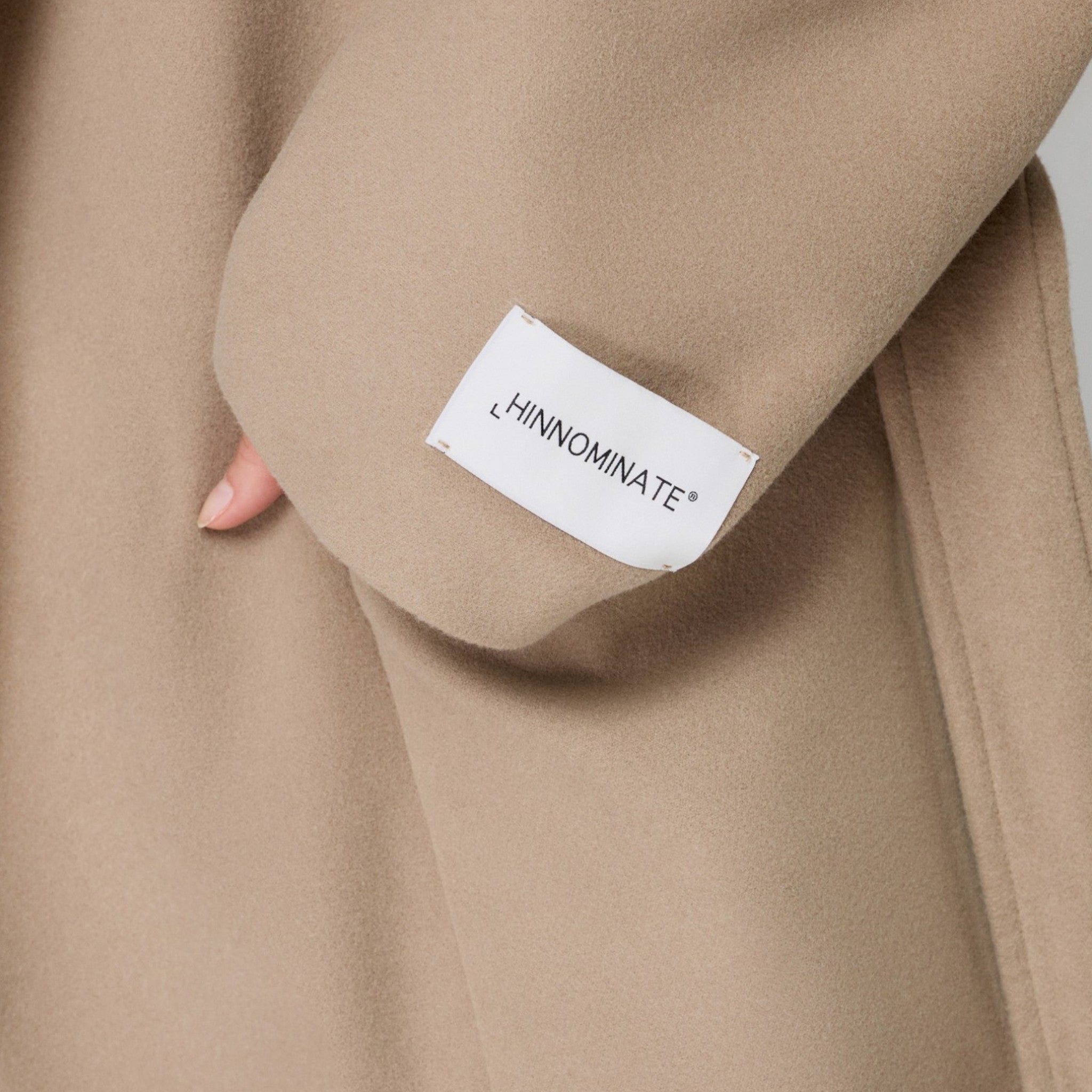 CAPPOTTO IN PANNO ACCAPPATOIO CON CINTURA