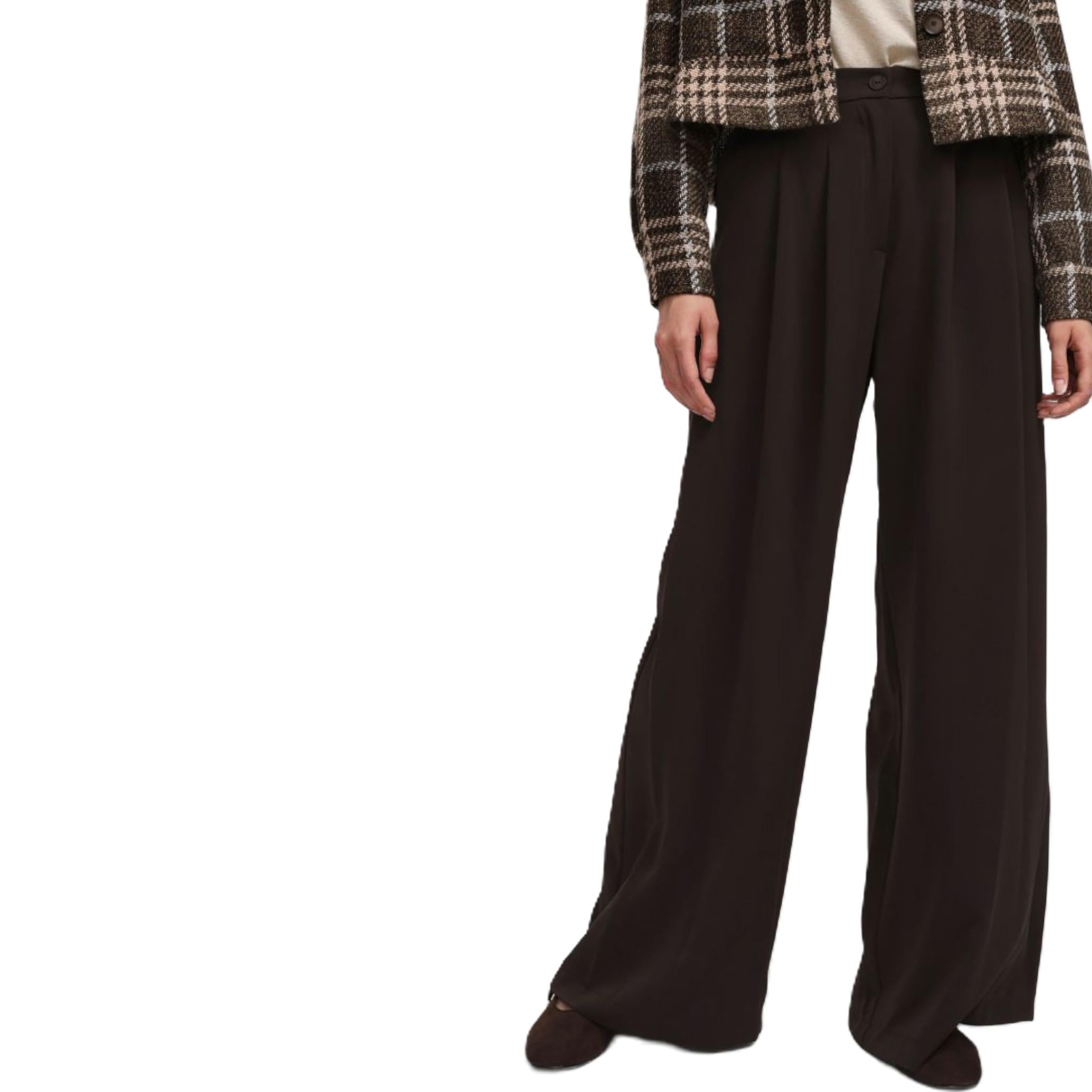 PANTALONI A GAMBA LARGA