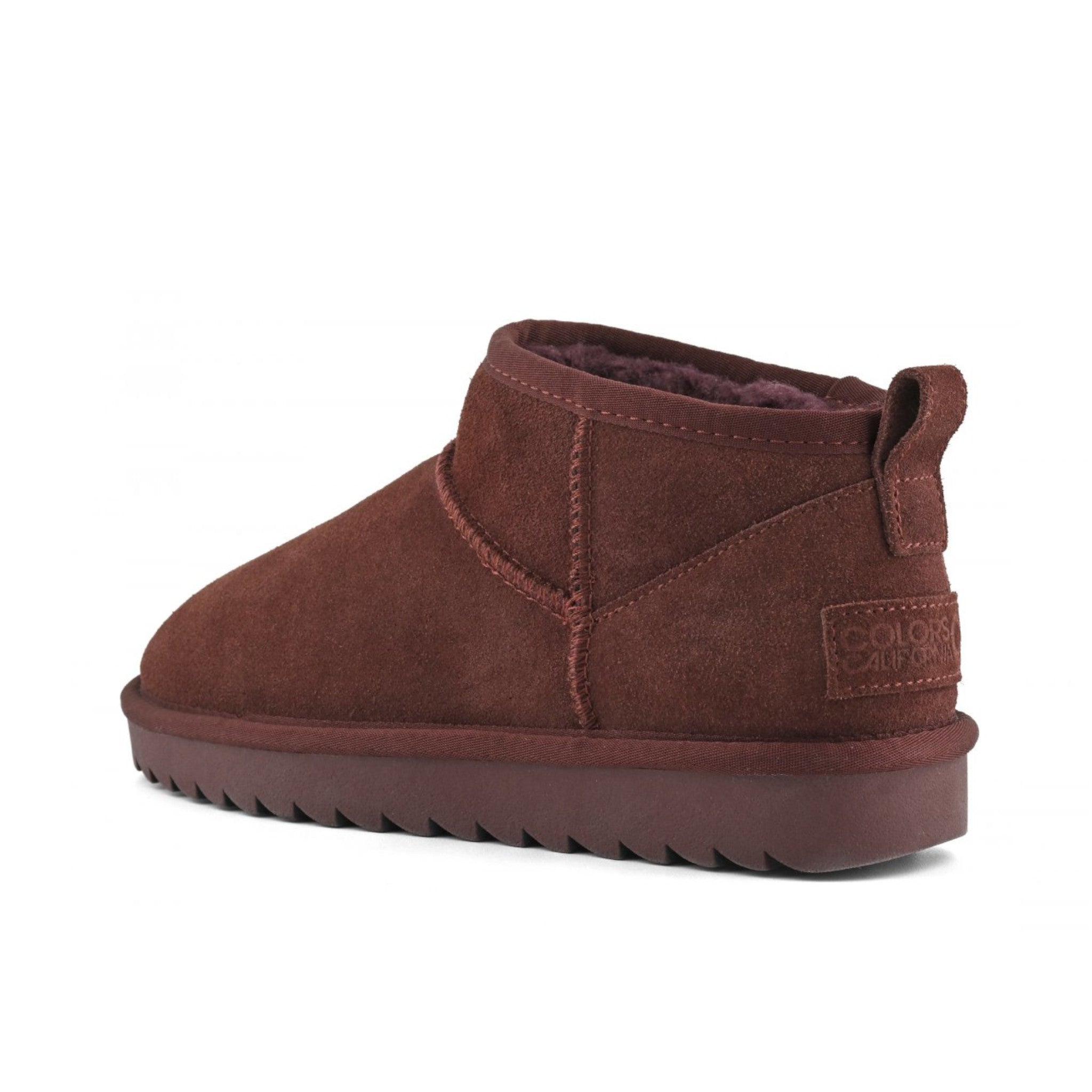 STIVALE BASSO INVERNALE IN PELLE SCAMOSCIATA