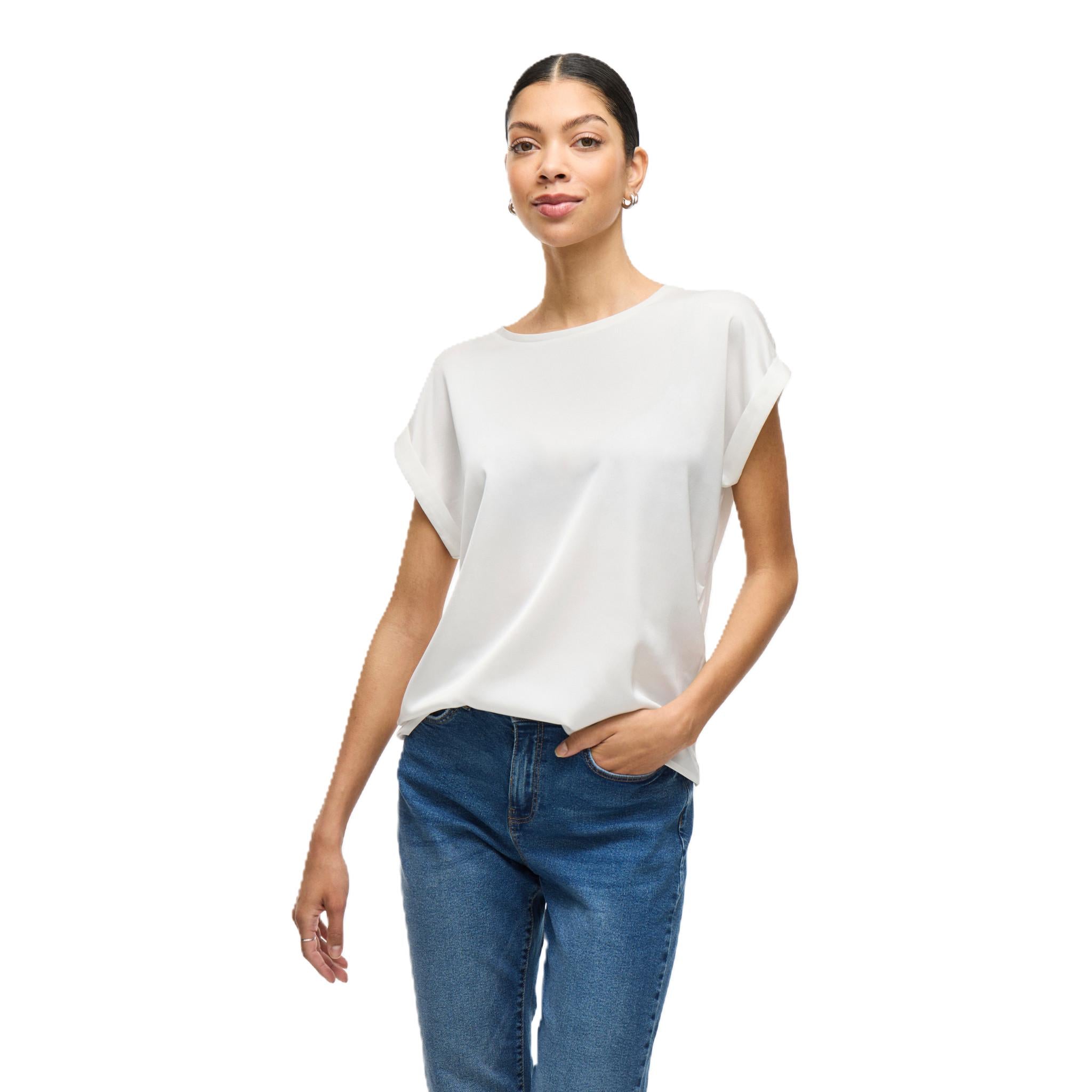 VIELLETTE SATIN TOP