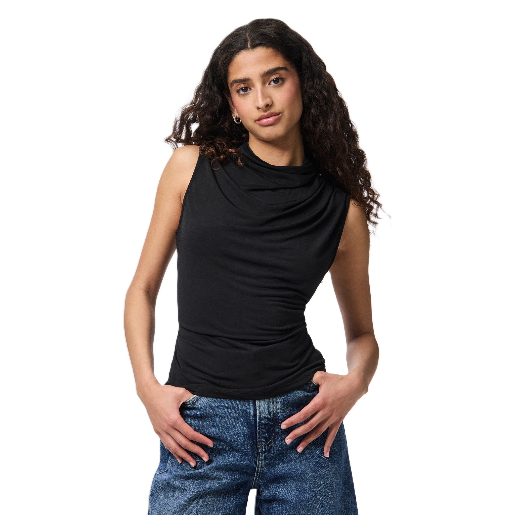 MADISON DRAPED TOP