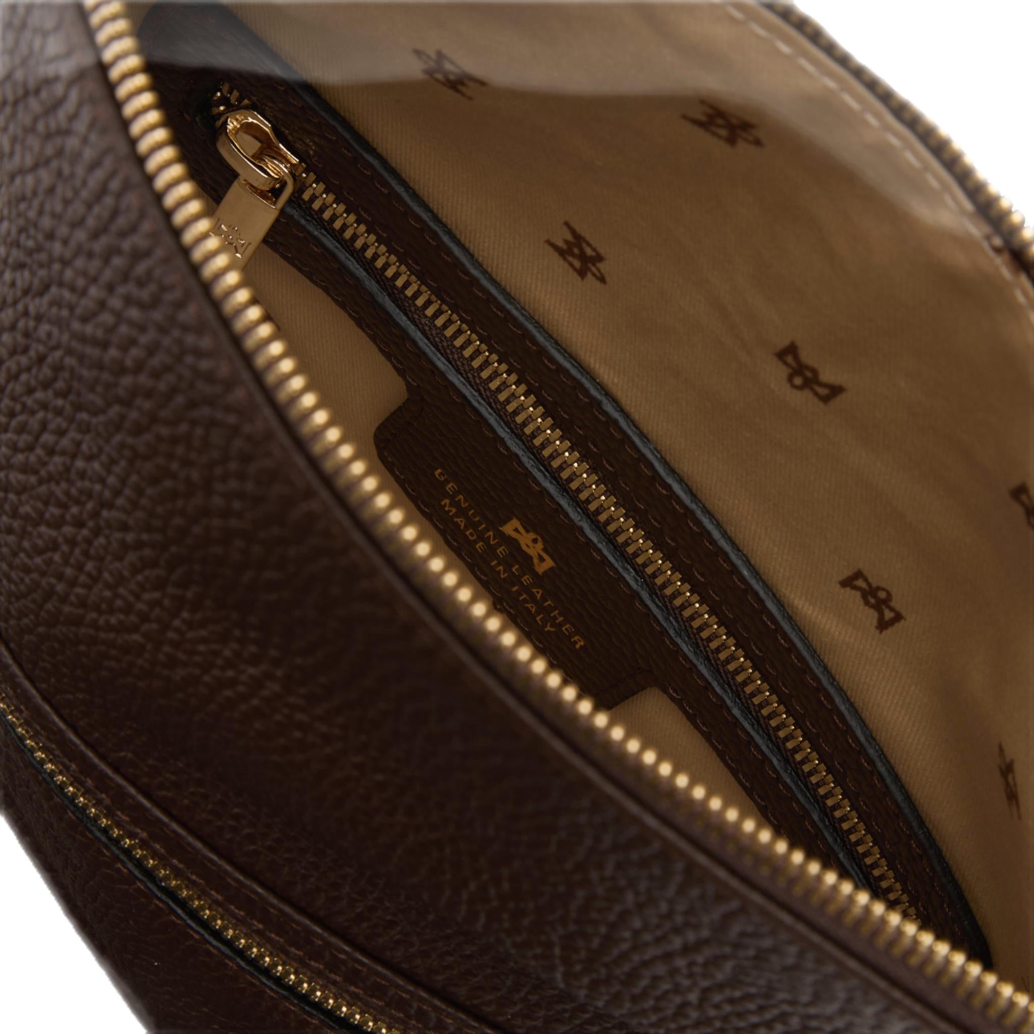 VELVET BORSA A TRACOLLA CON DOPPIA BANDOLIERA IN METALLO