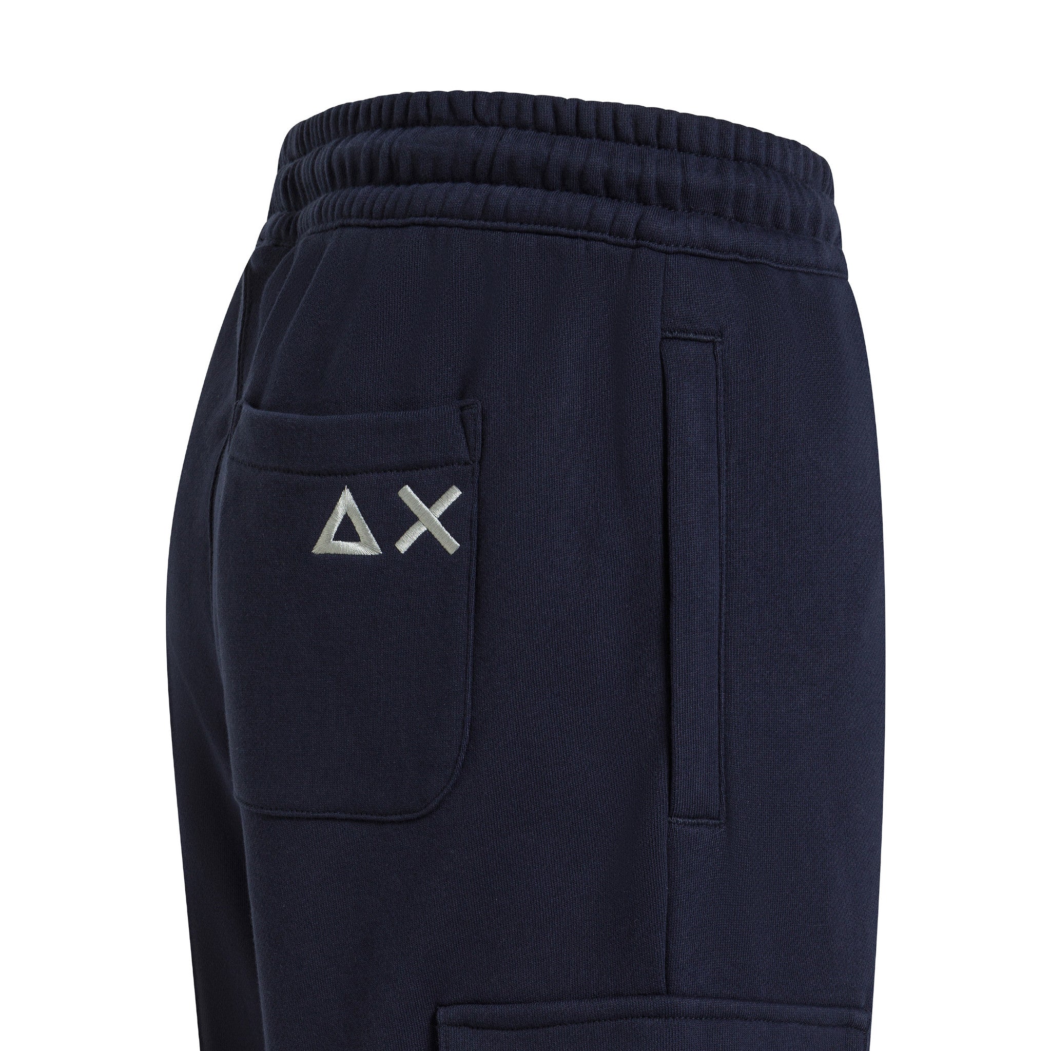 PANTALONI CARGO IN FELPA
