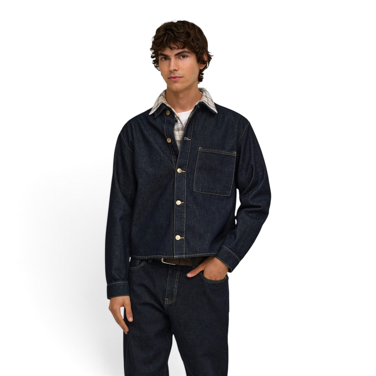 SPRICK BOX DENIM JACKET