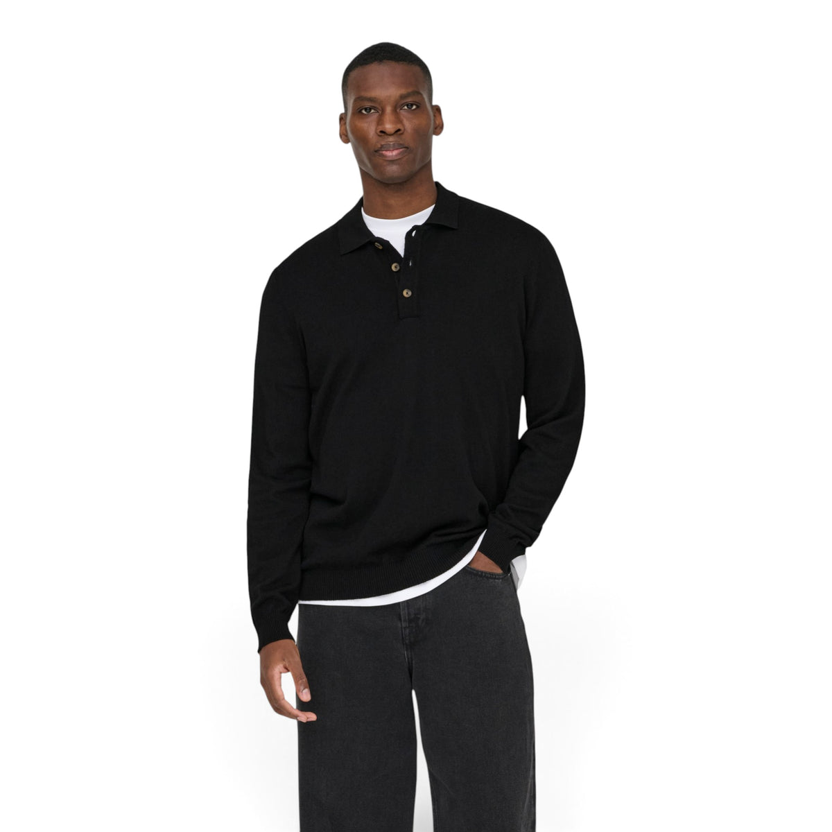 LOUI REGULAR POLO KNIT