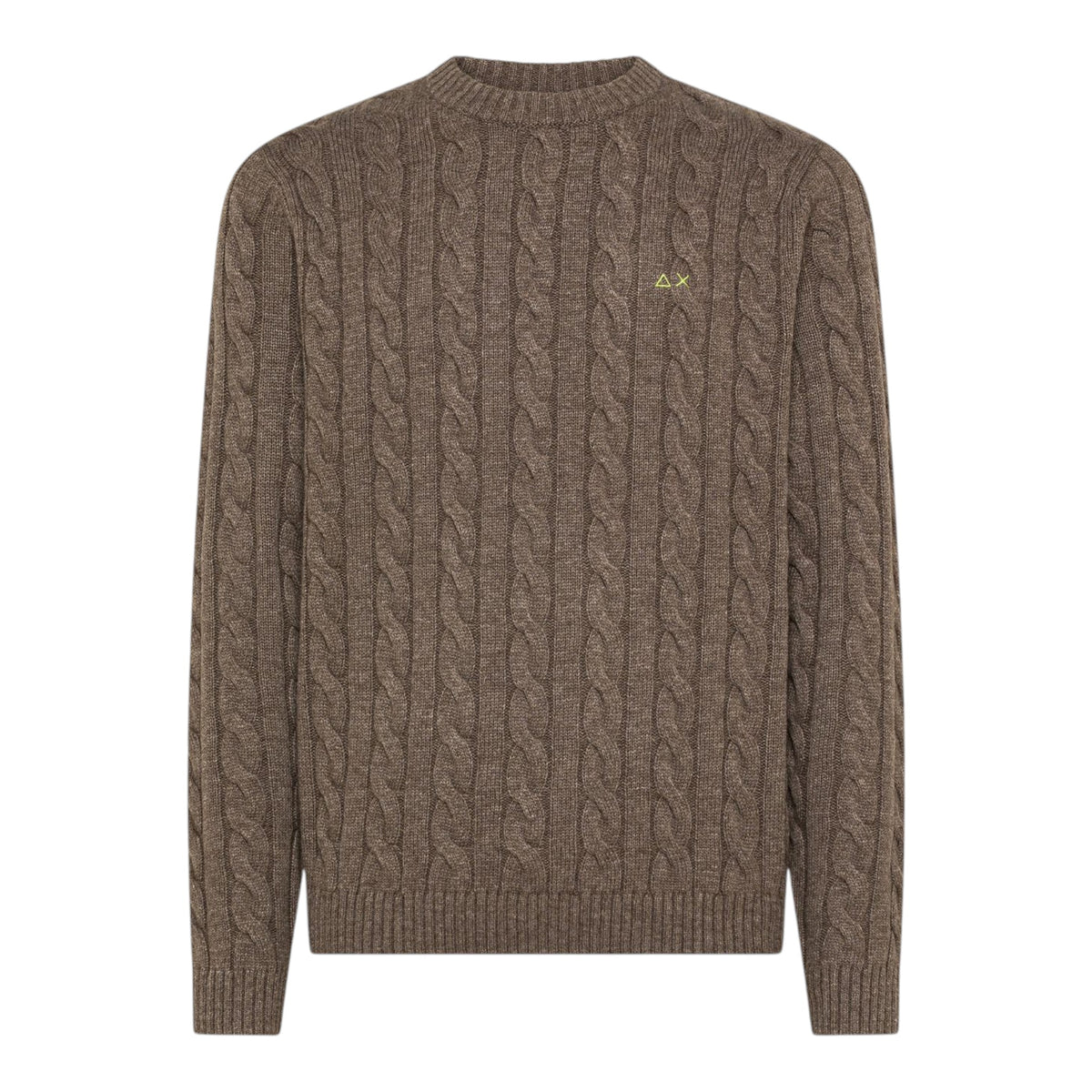 MAGLIA IN LANA E CASHMERE A TRECCE
