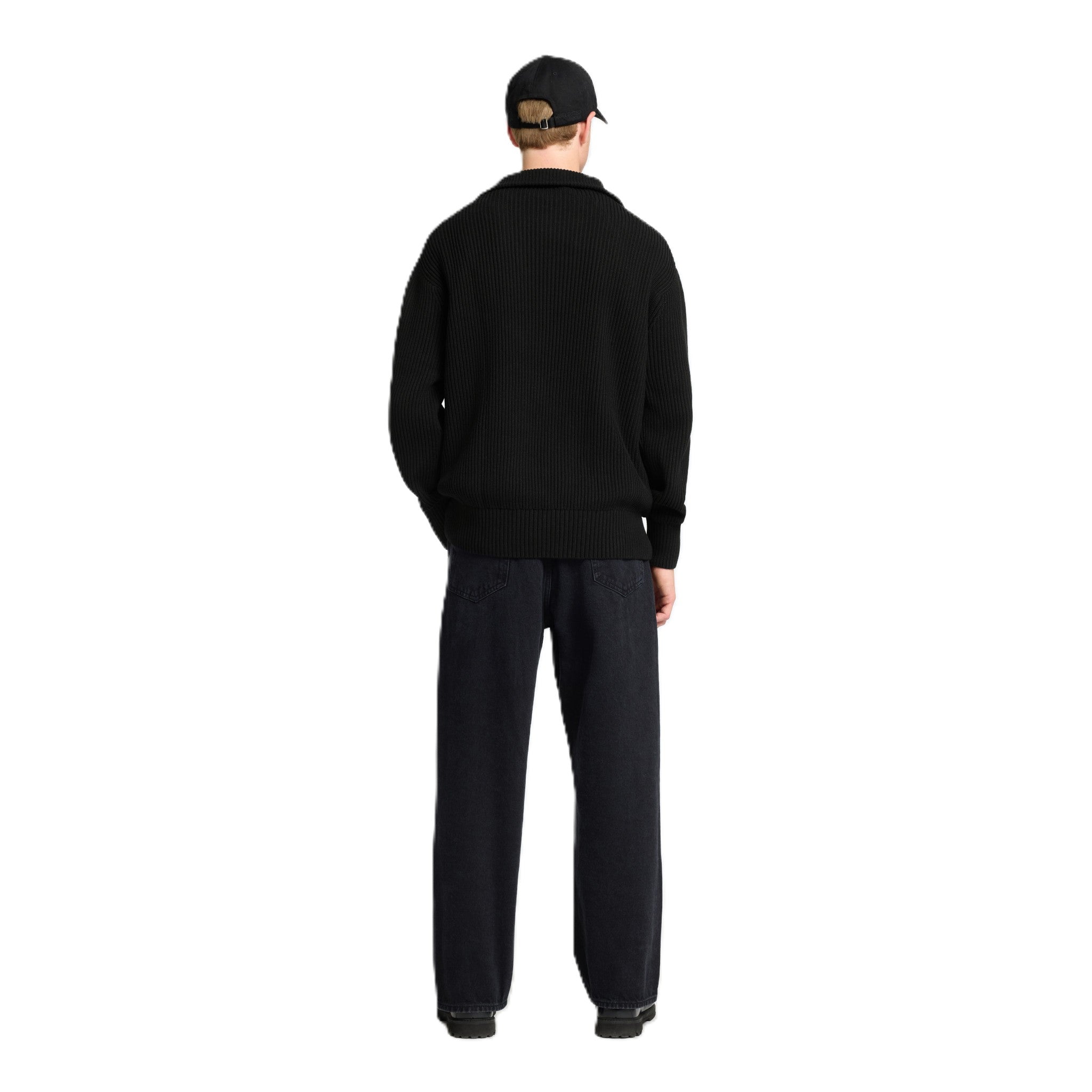 SLHDRY KNIT RELAXED HALF ZIP