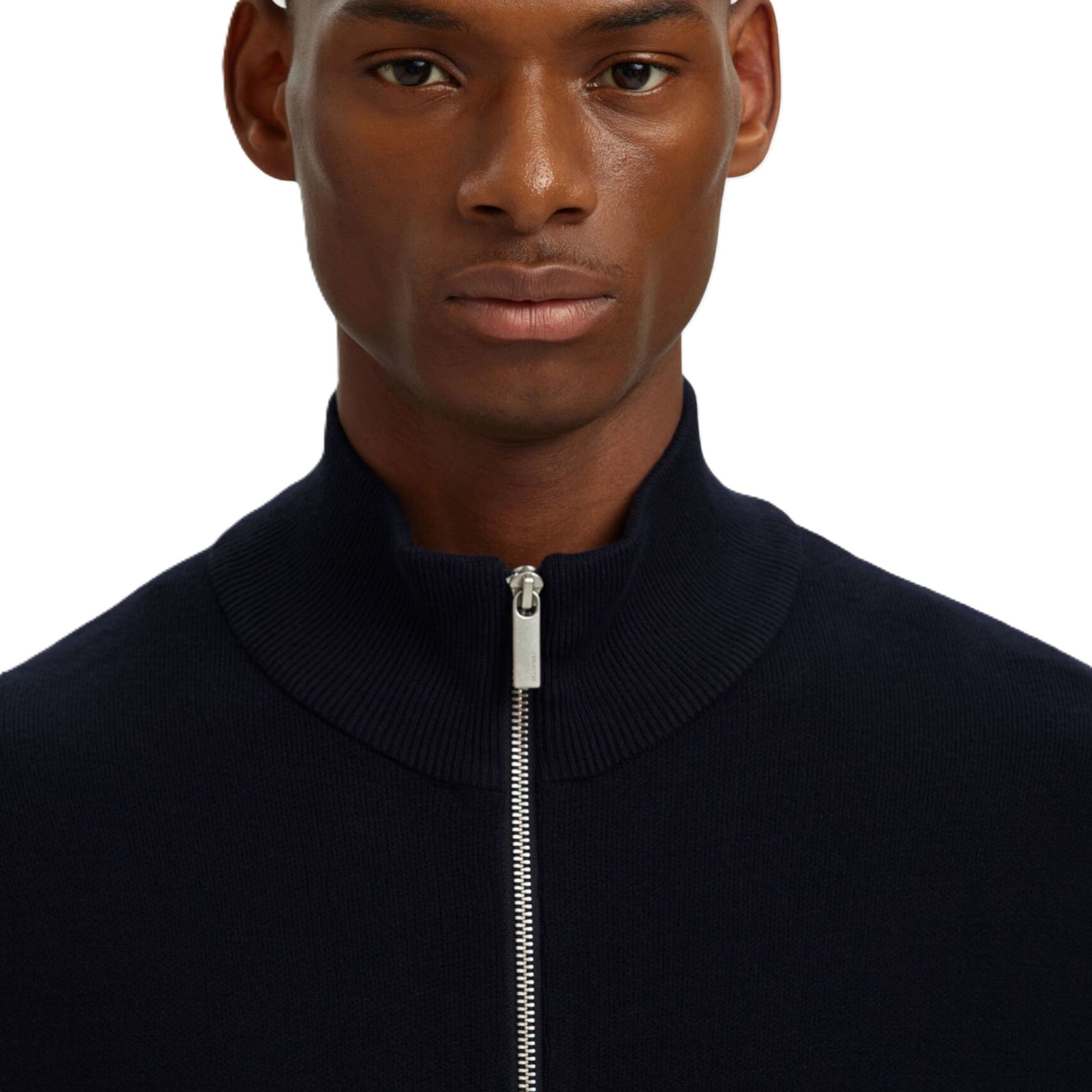 RELAXED ZIP CARDIGAN