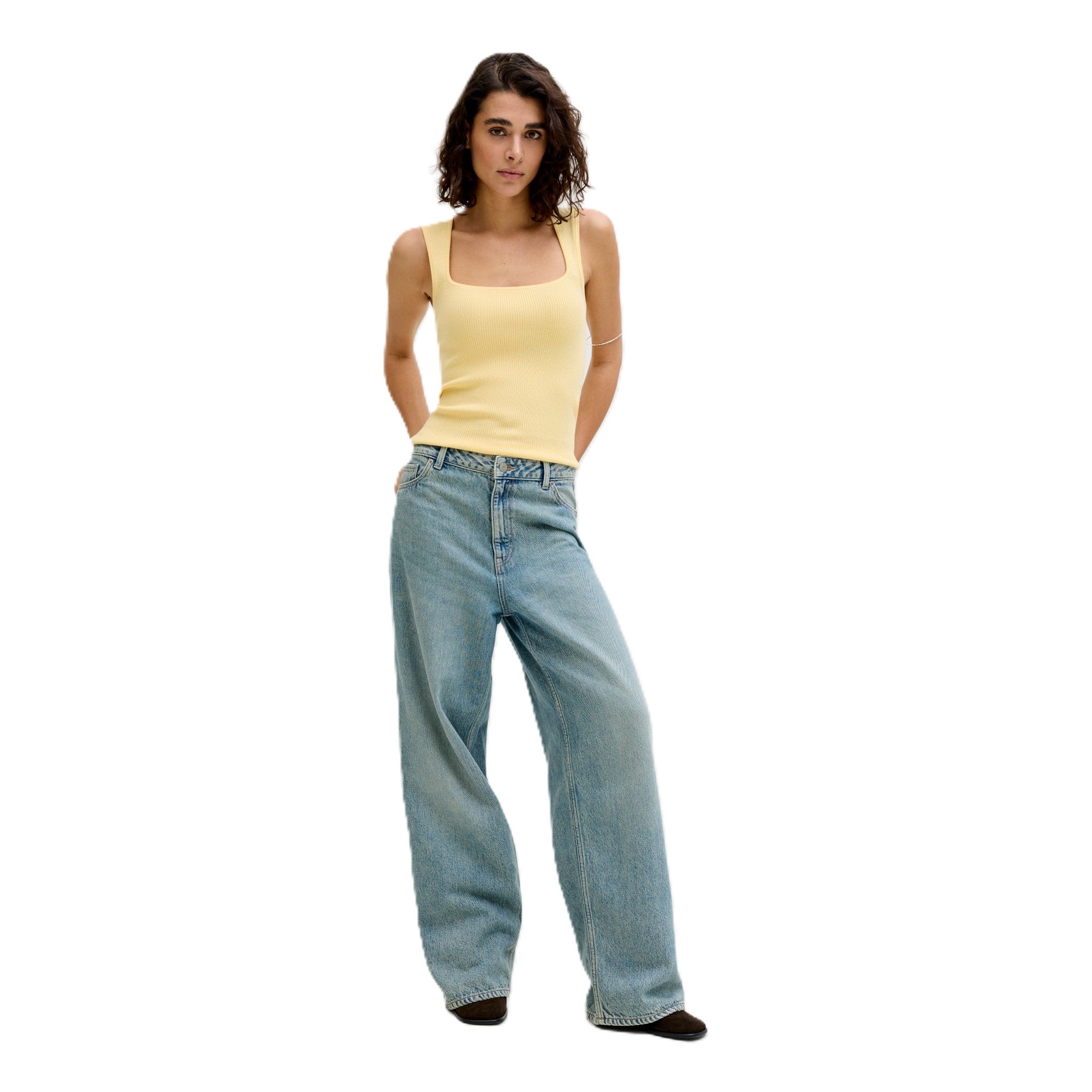 POSIE SQUARE NECK TOP