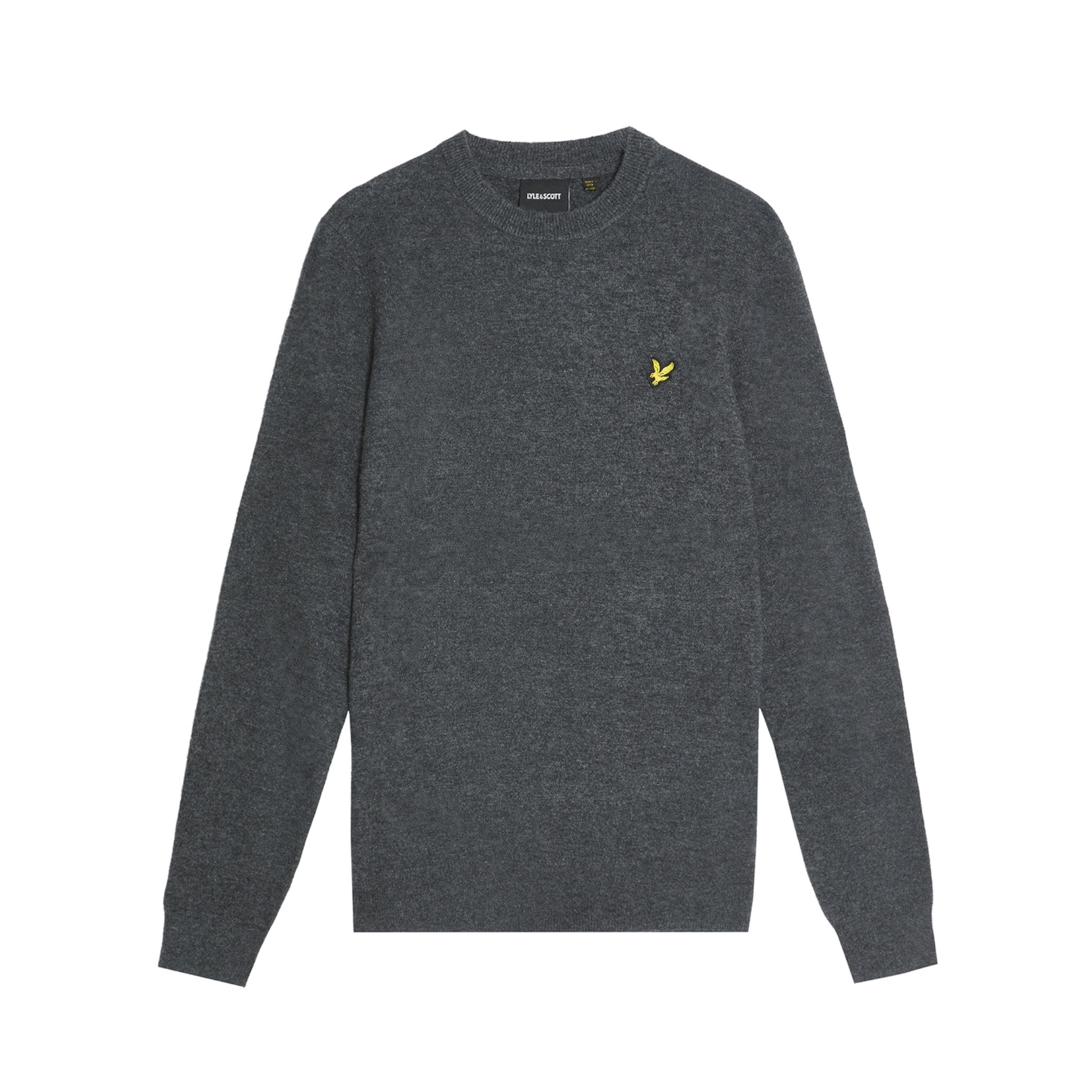 LAMBSWOOL BLEND CREW NECK JUMPER