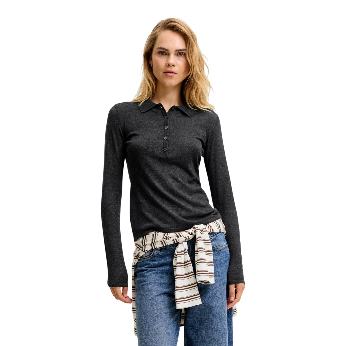 ALBERTE POLO NECK KNIT