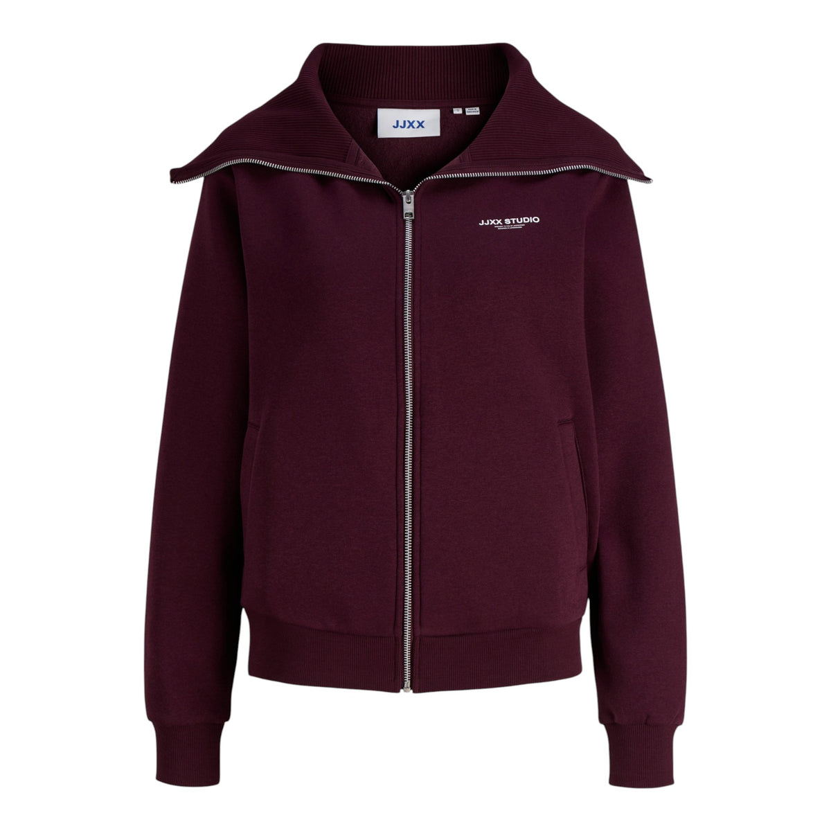 STUDIO VESTERBRO FLAT KNIT ZIP SWEATER