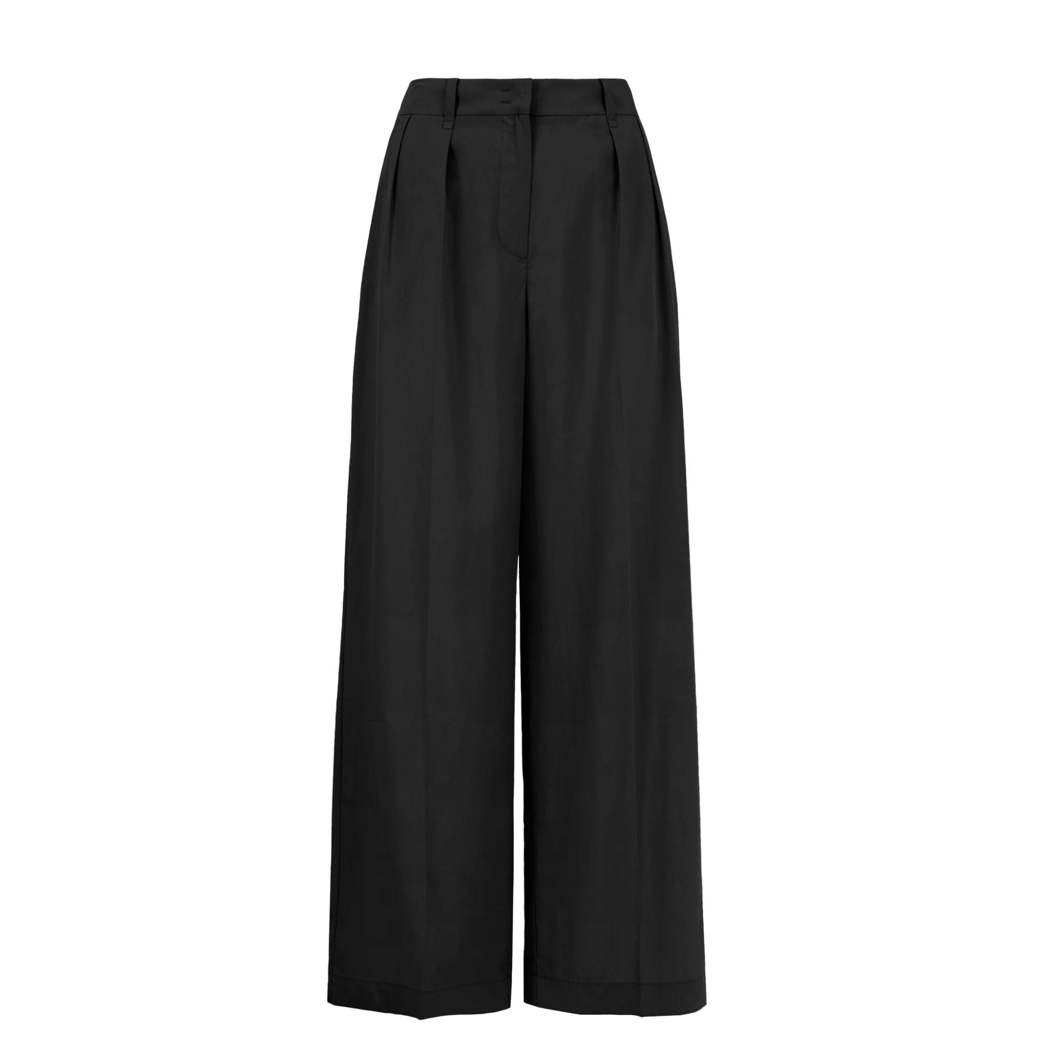 PANTALONI WIDE FIT IN LYOCELL FLUIDO