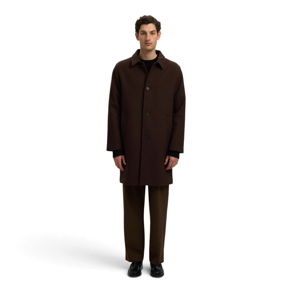 RONNIE WOOL BLEND CAR COAT