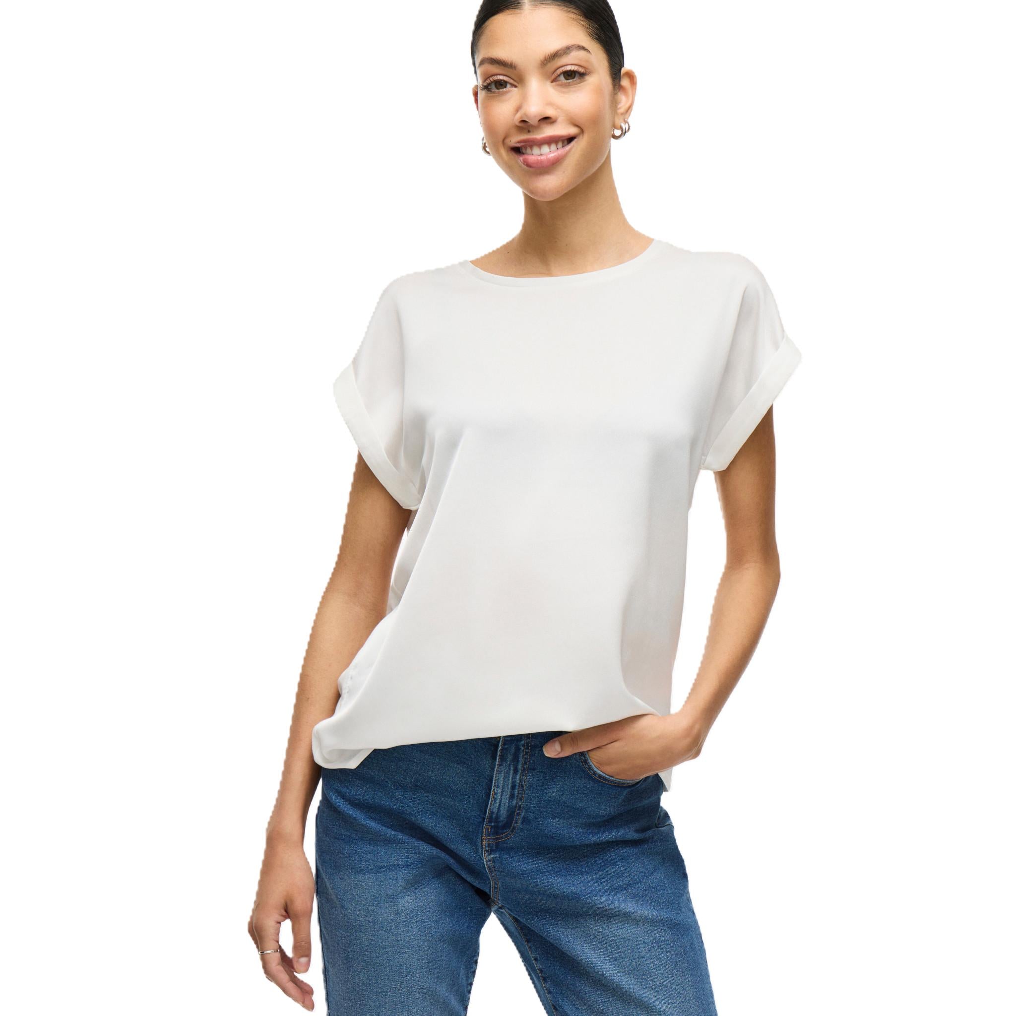 ELLETTE SATIN TOP