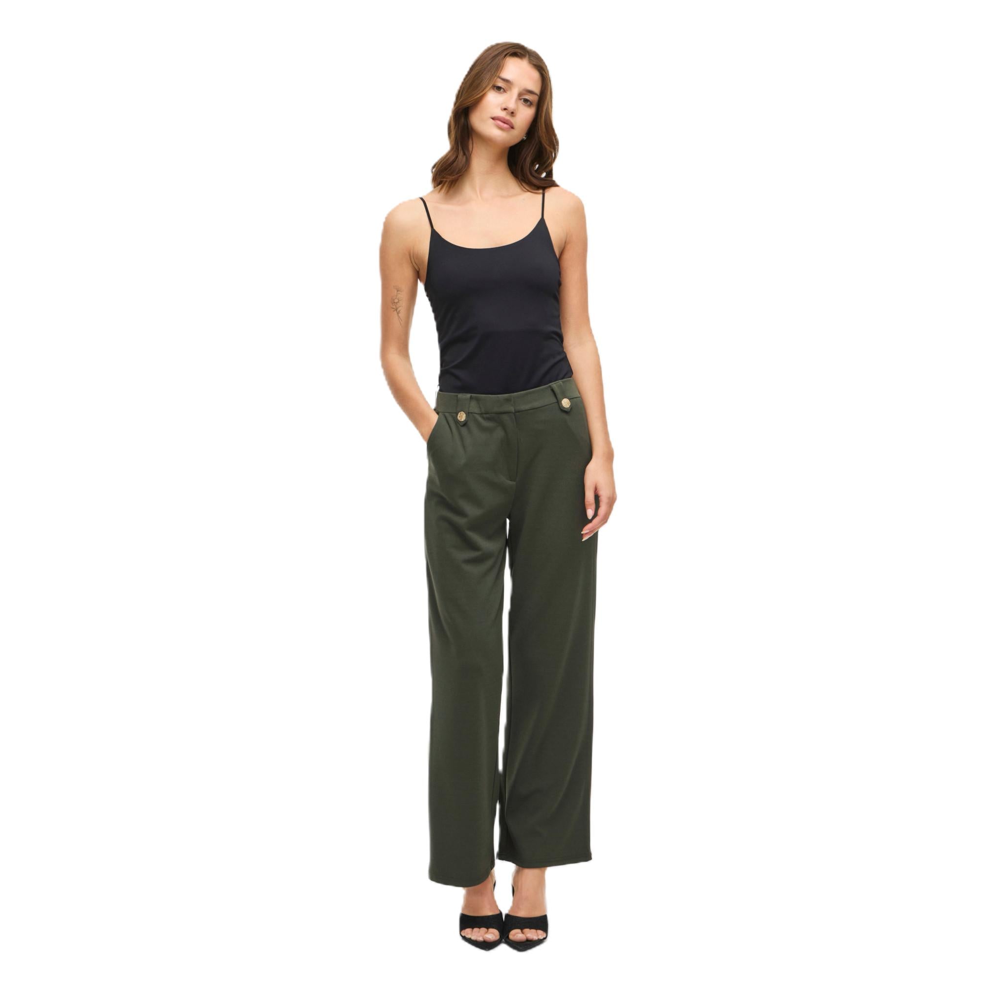VICLUA PANTALONI GAMBA AMPIA