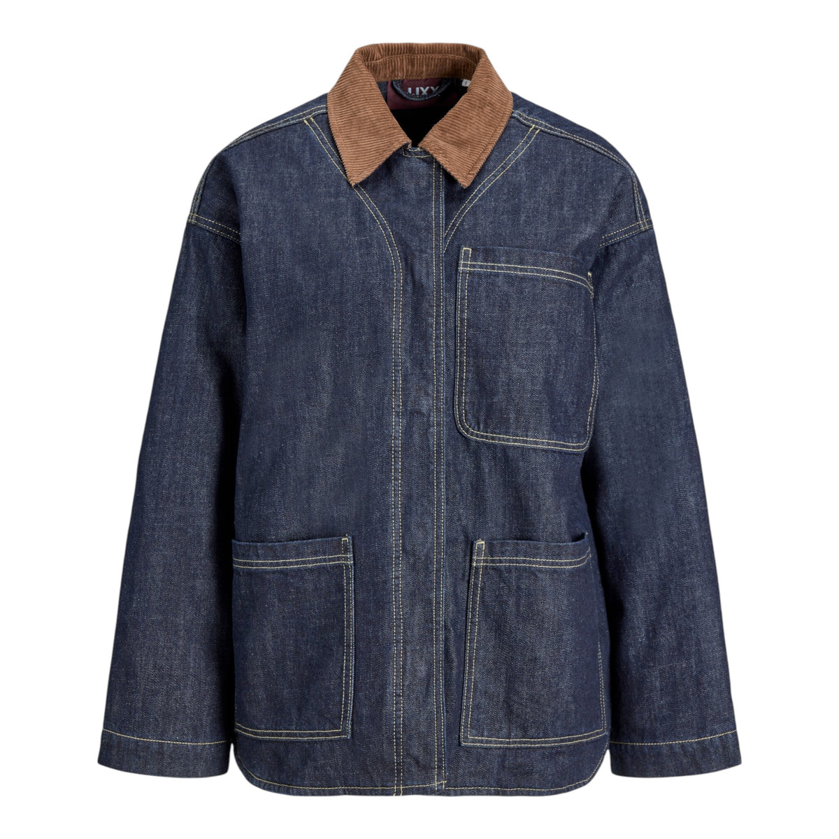 FLYNN COMF BARN JACKET DENIM