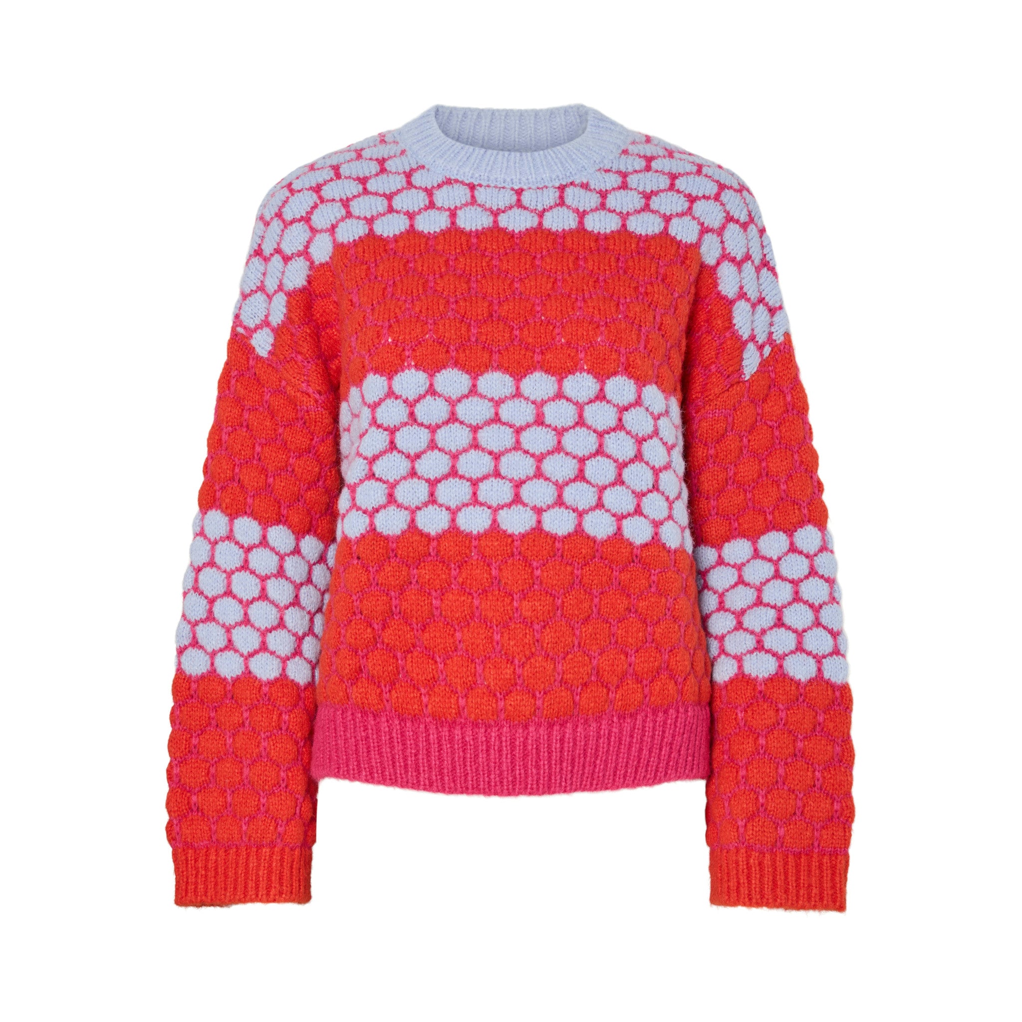 PCJANEL O-NECK KNIT