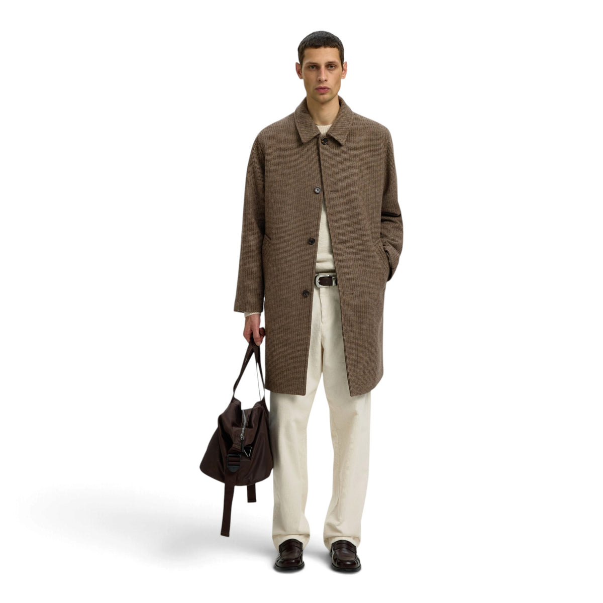 RONNIE WOOL BLEND CAR COAT