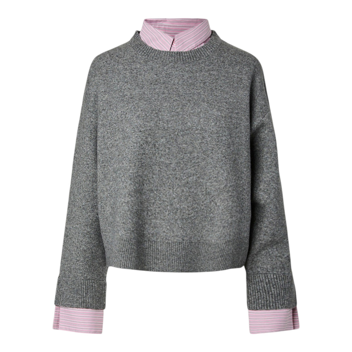 ERIT SHIRT LAYERED KNIT