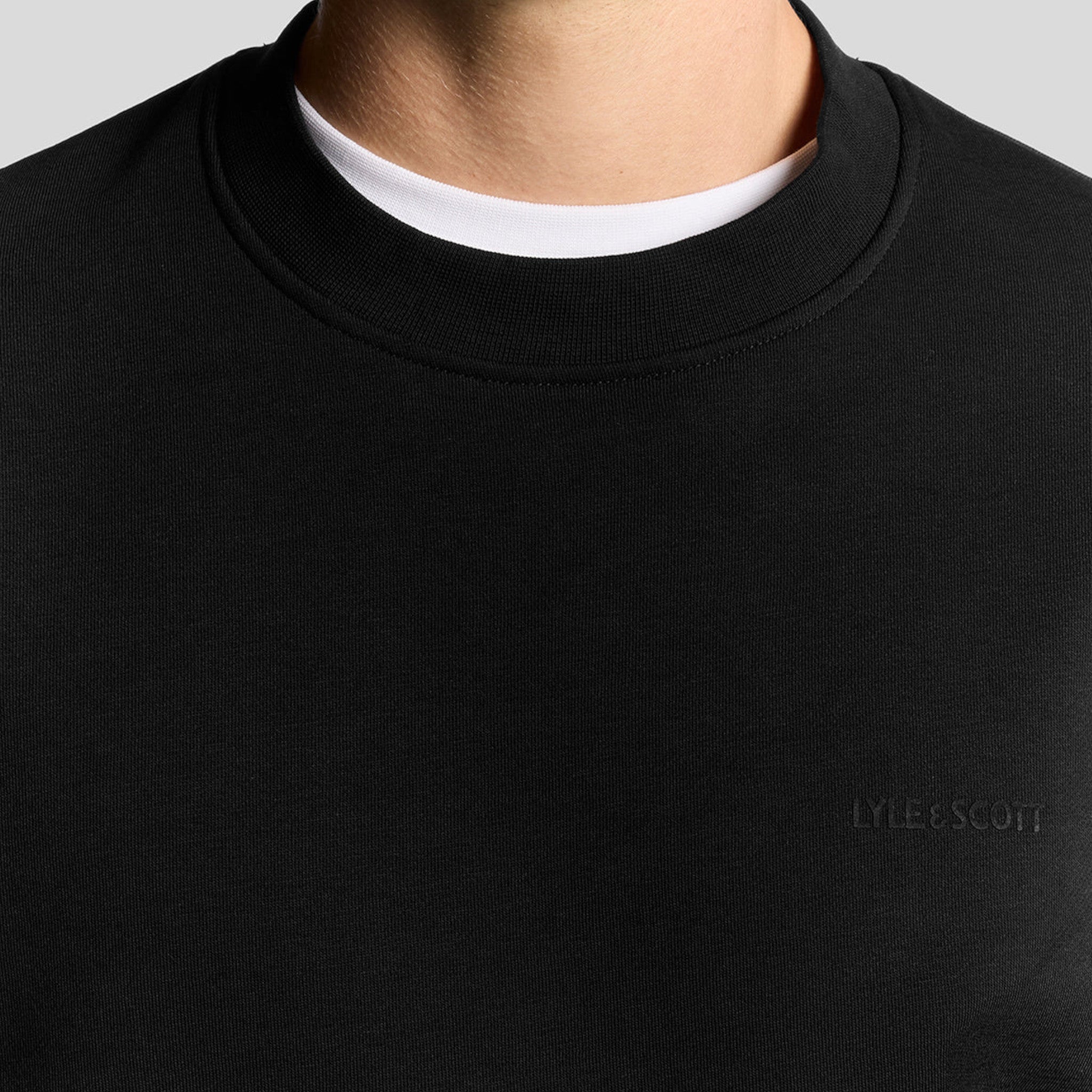 BRUSHBACK FLEECE CREW NECK SWEATSHIRT