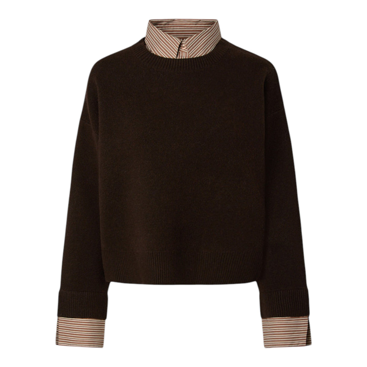 ERIT SHIRT LAYERED KNIT