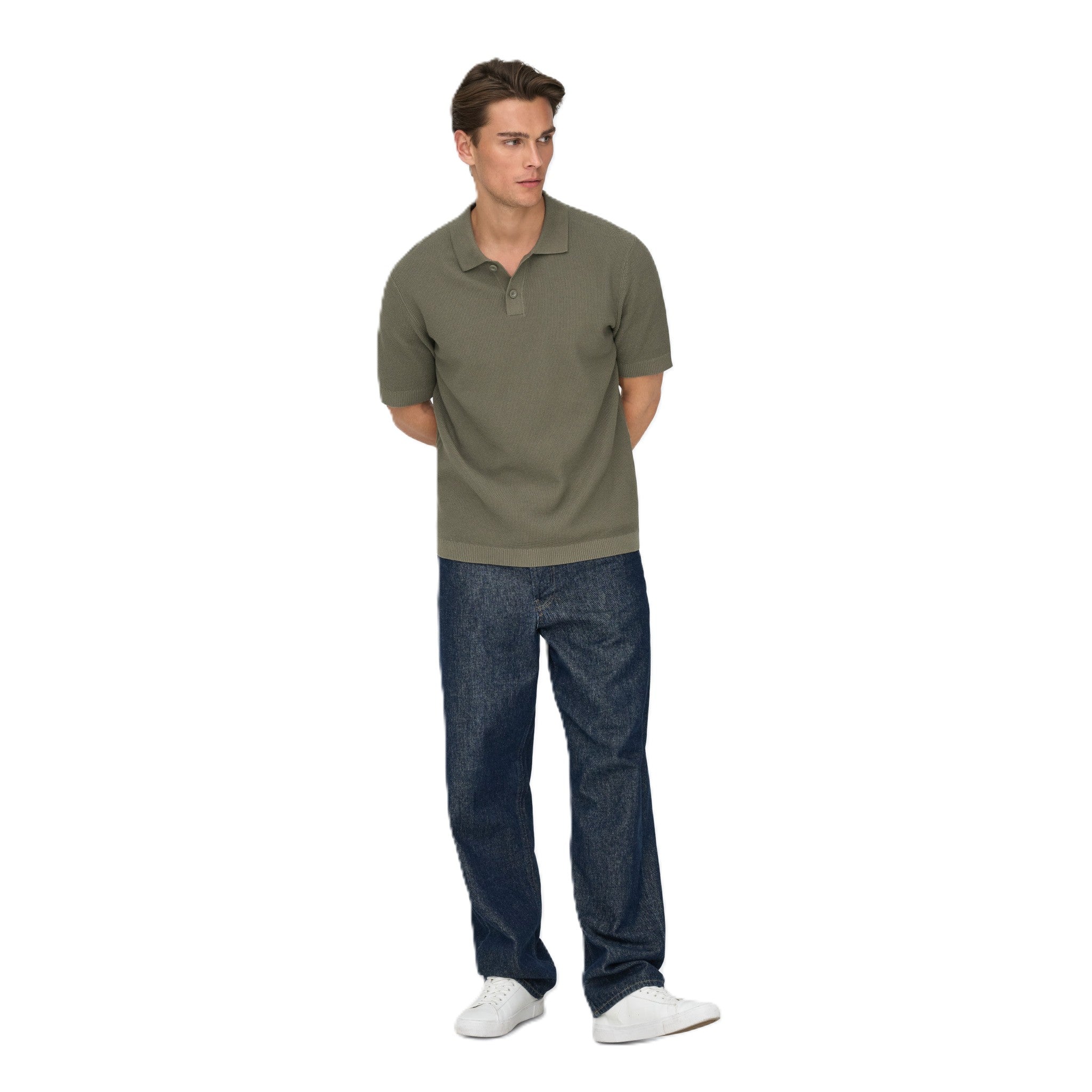 TONY REGULAR WAFFLE POLO