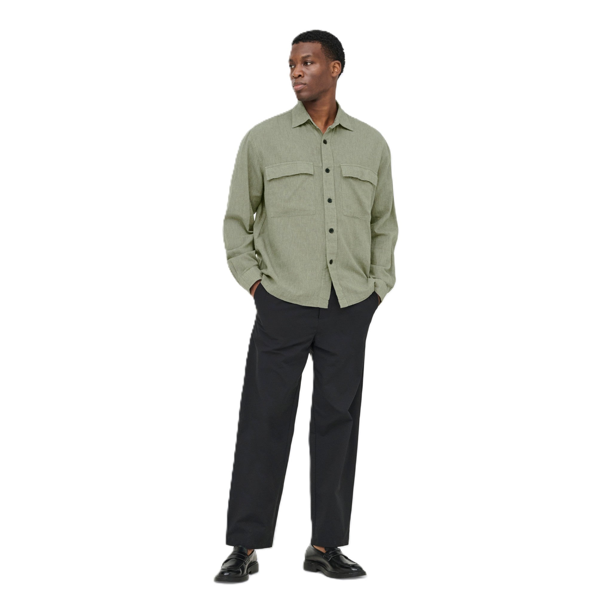 CAIDEN OVERSHIRT LINEN