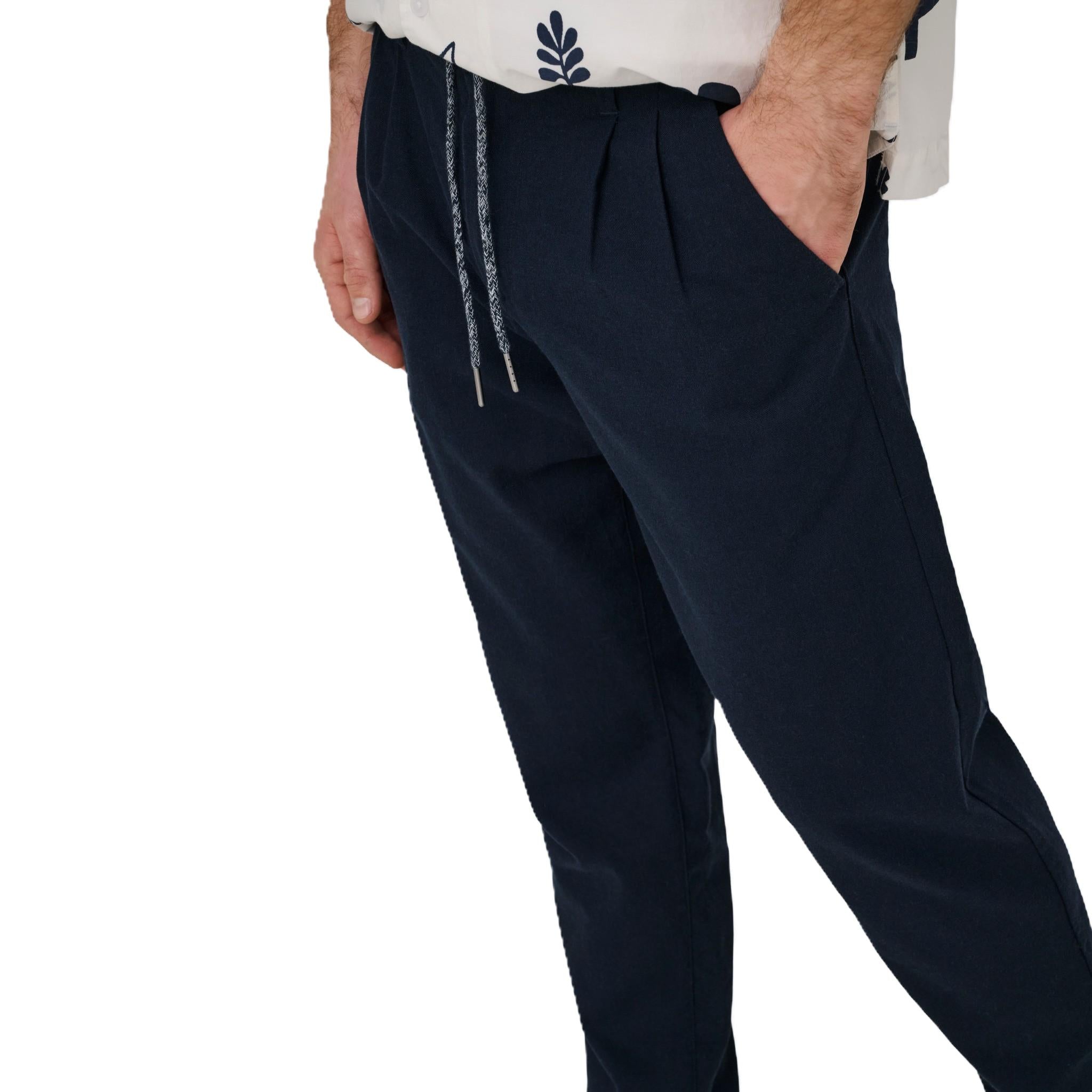 LEO CROP LINEN PANT