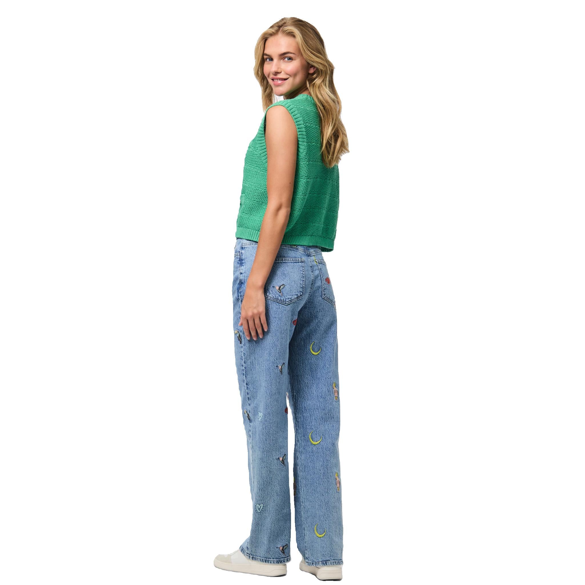 PCJIDI STRAIGHT JEANS