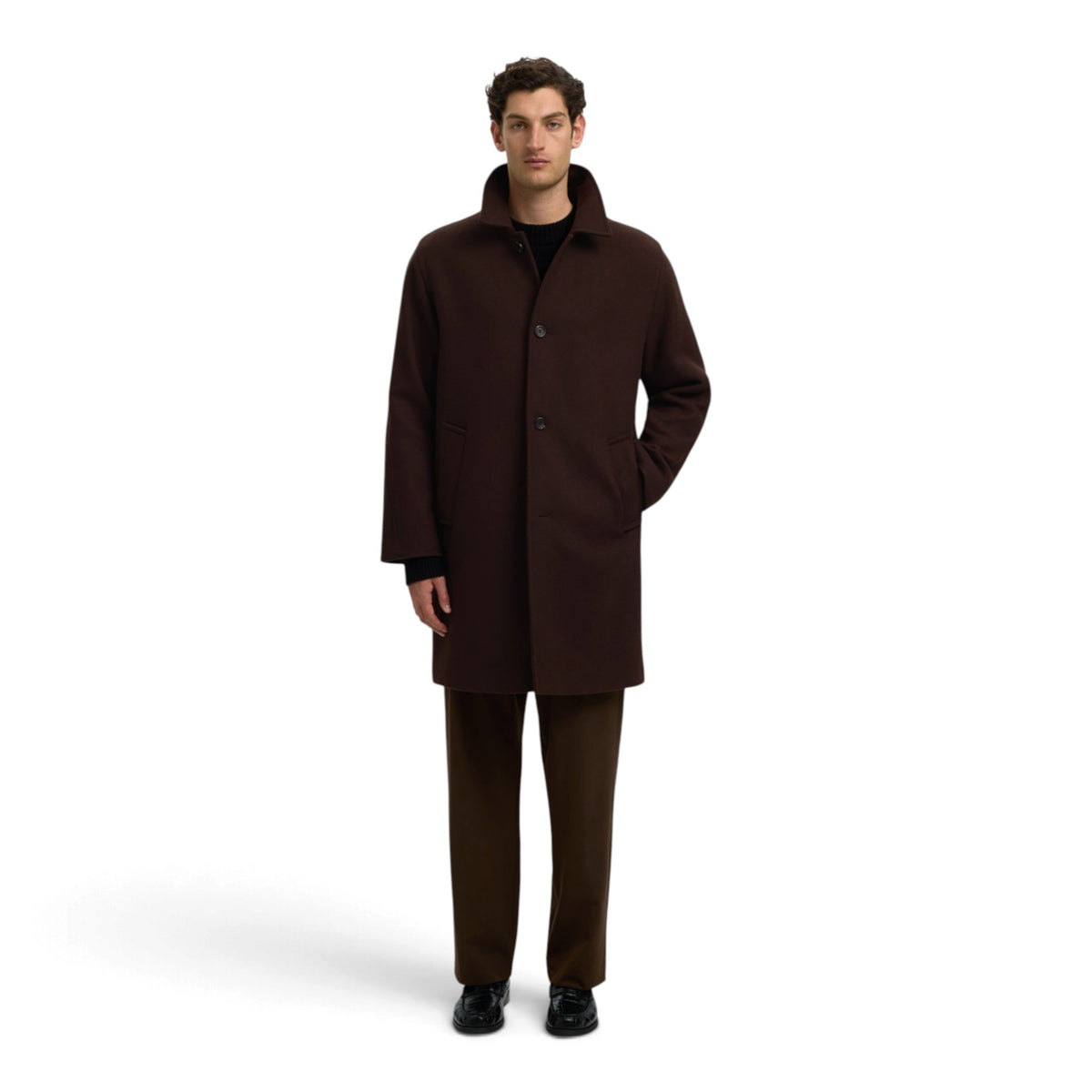 RONNIE WOOL BLEND CAR COAT