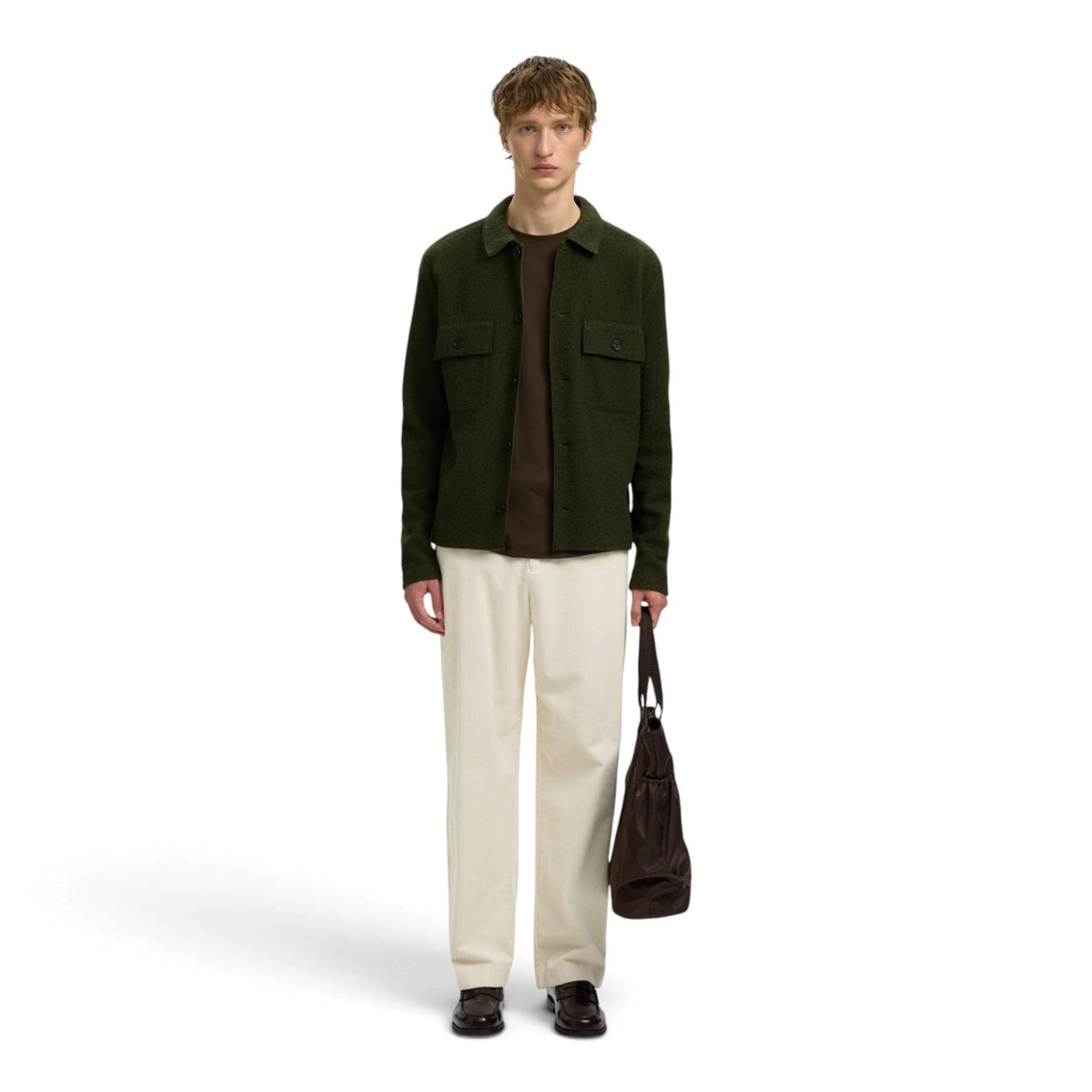 NEALY KNIT WORKWEAR CARDIGAN