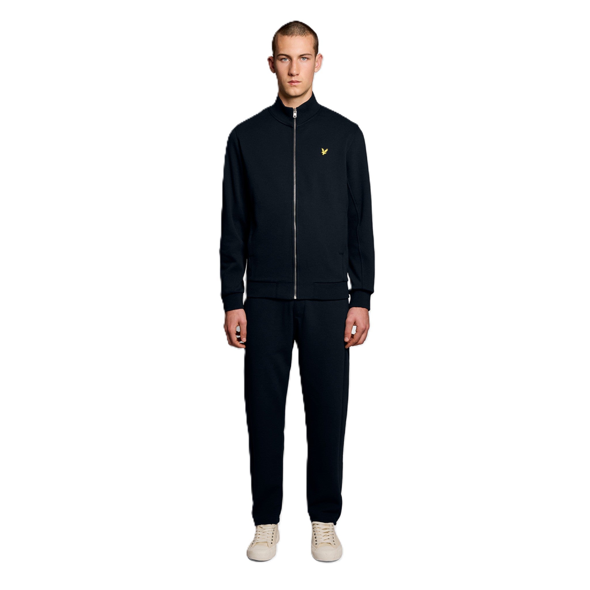 COTTON BLEND TRACK JACKET