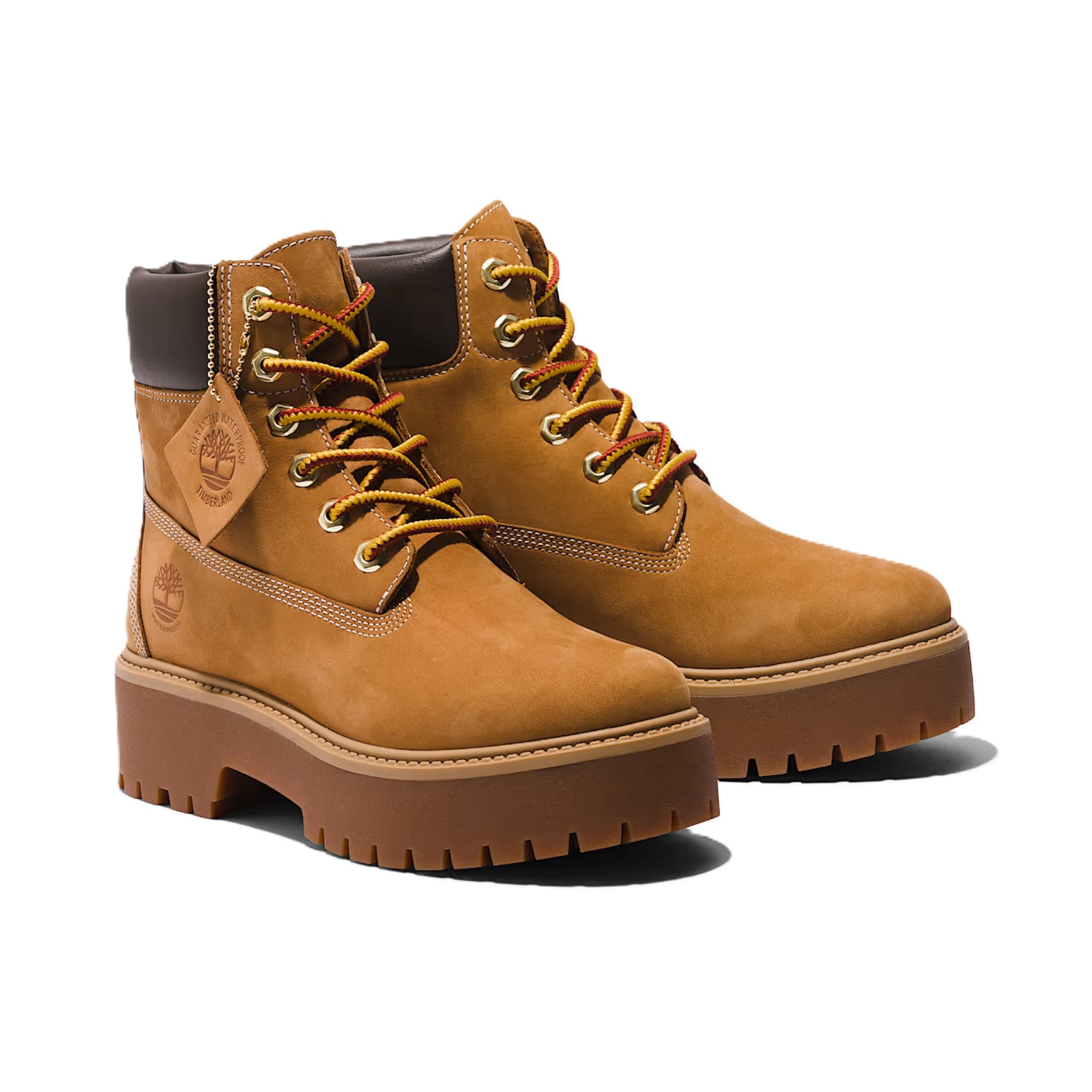 STIVALE IMPERMEABILE CON PLATEAU STONE STREET 6-INCH