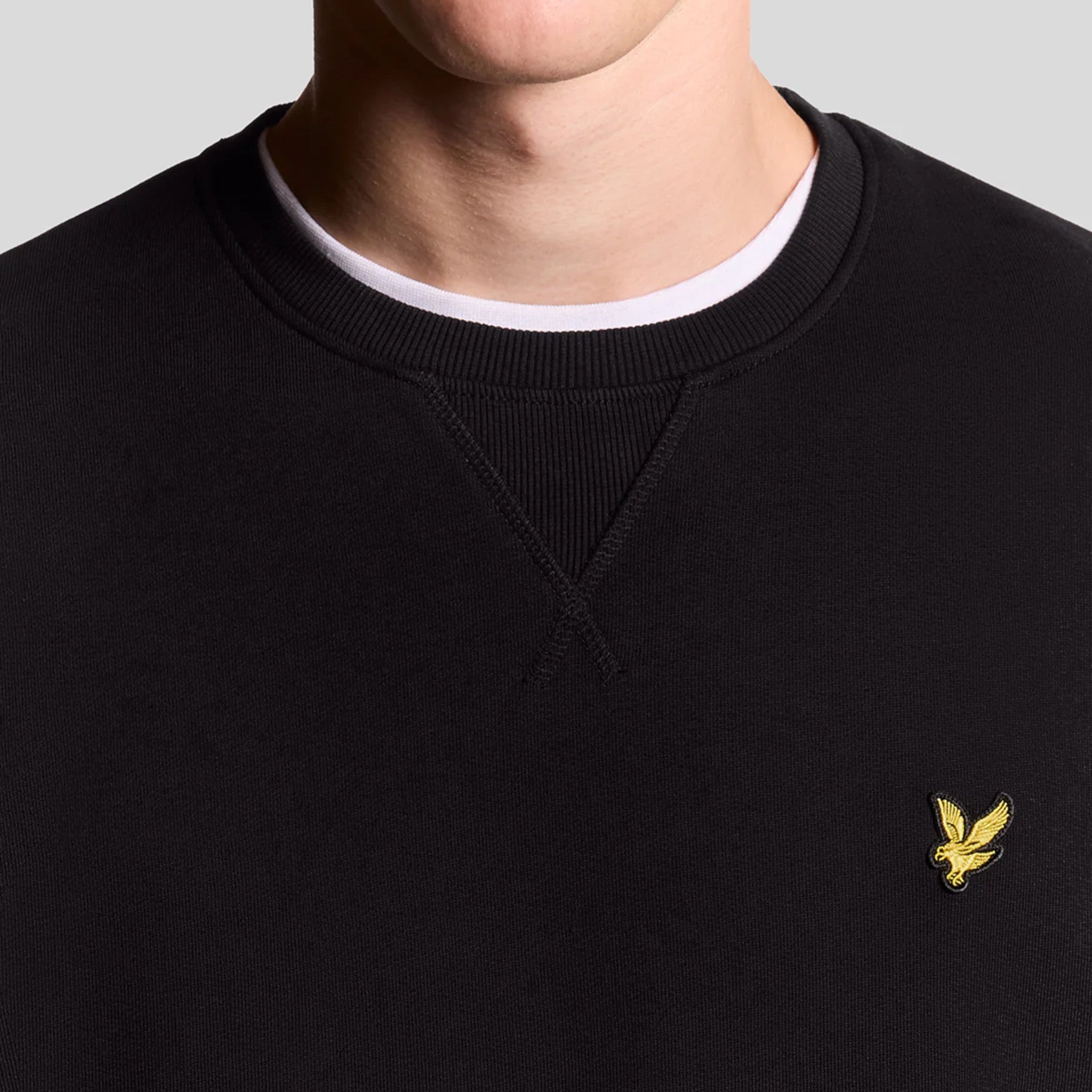 BRUSHED BACK CREW NECK SWEATSHIRT