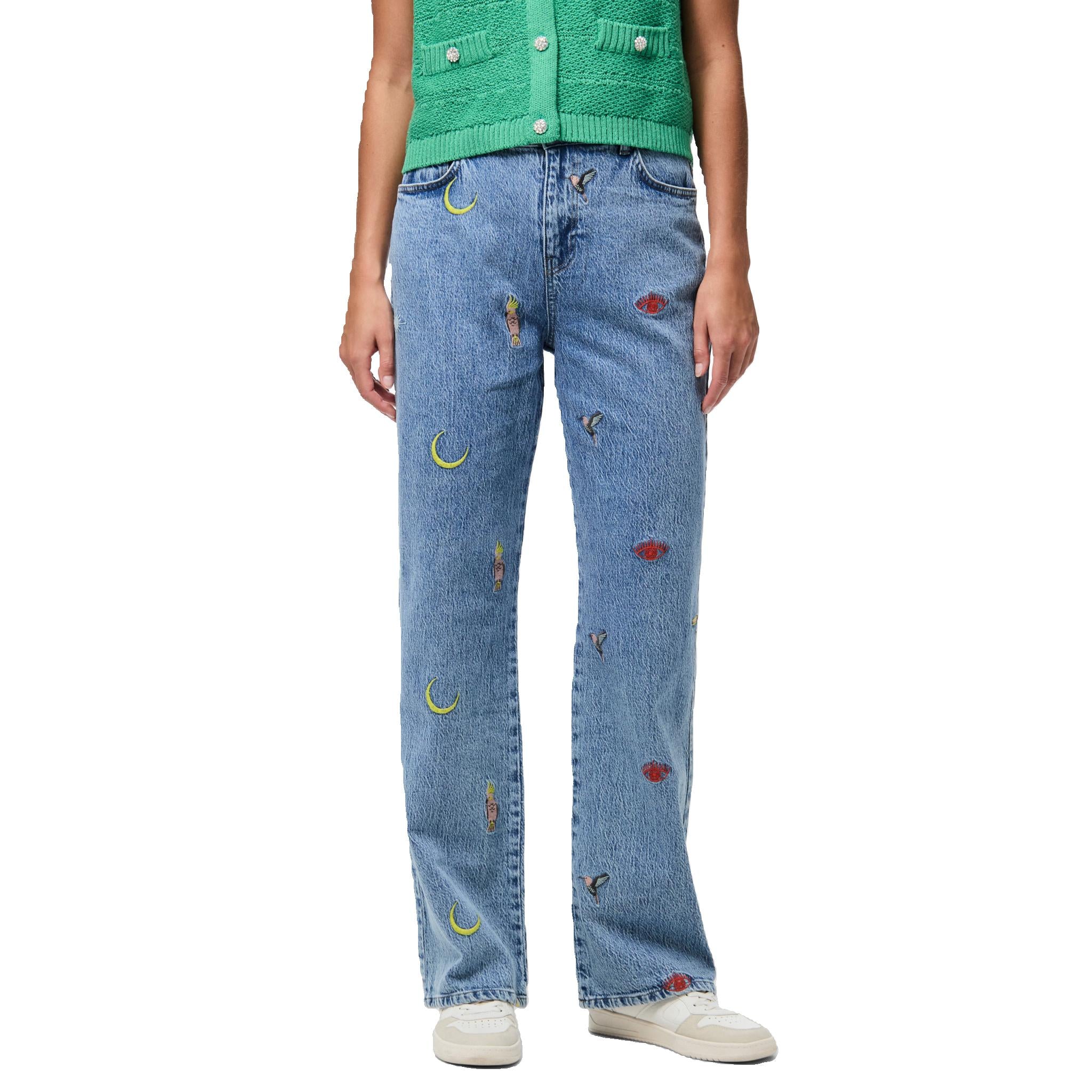 PCJIDI STRAIGHT JEANS